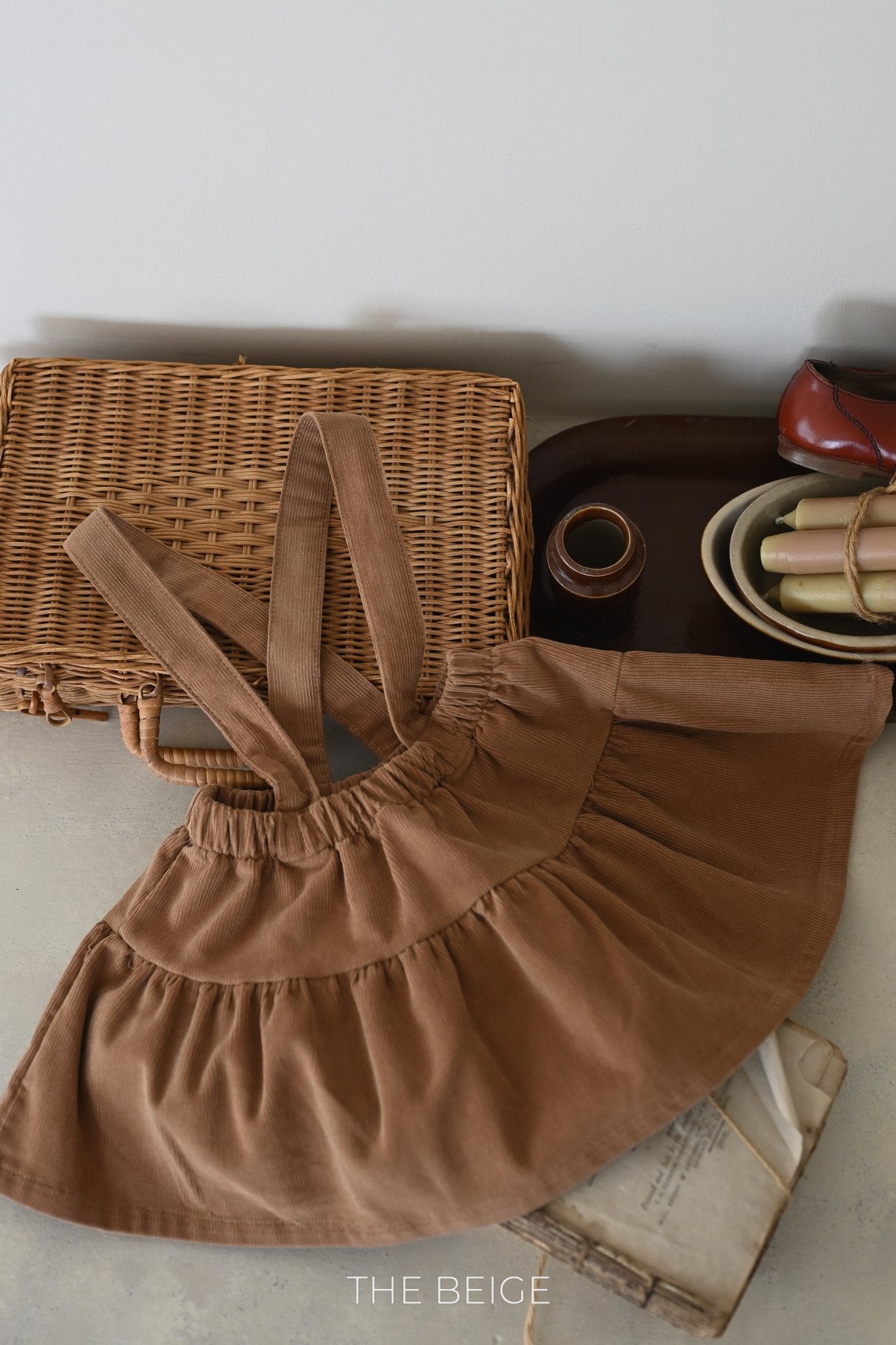 Tiered Suspender Skirt
