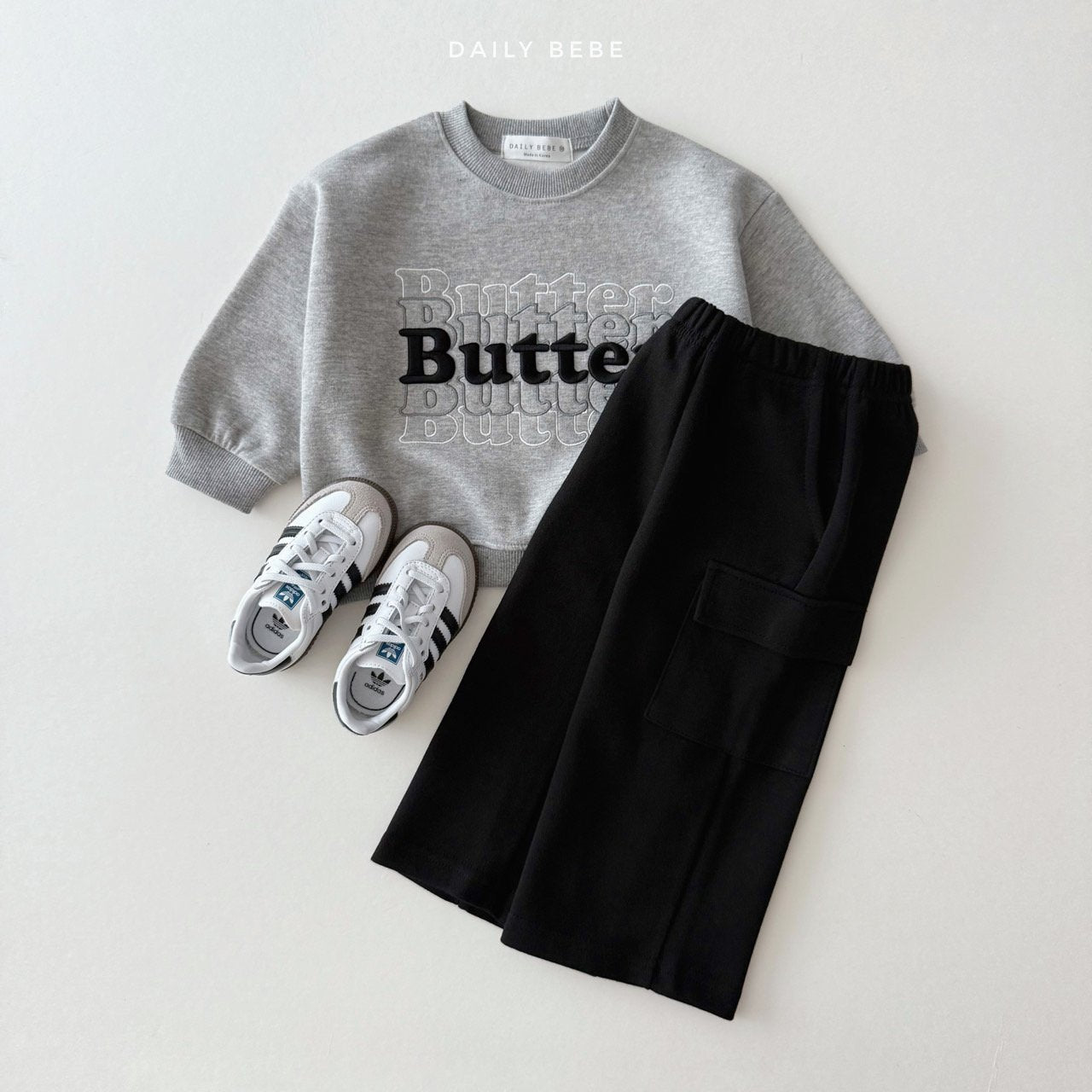 Butter Embroidered Sweatshir