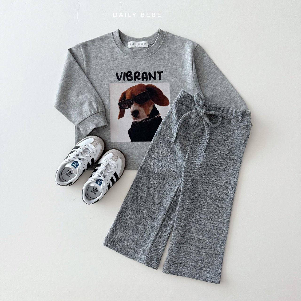 Wide-Leg Knit Pants