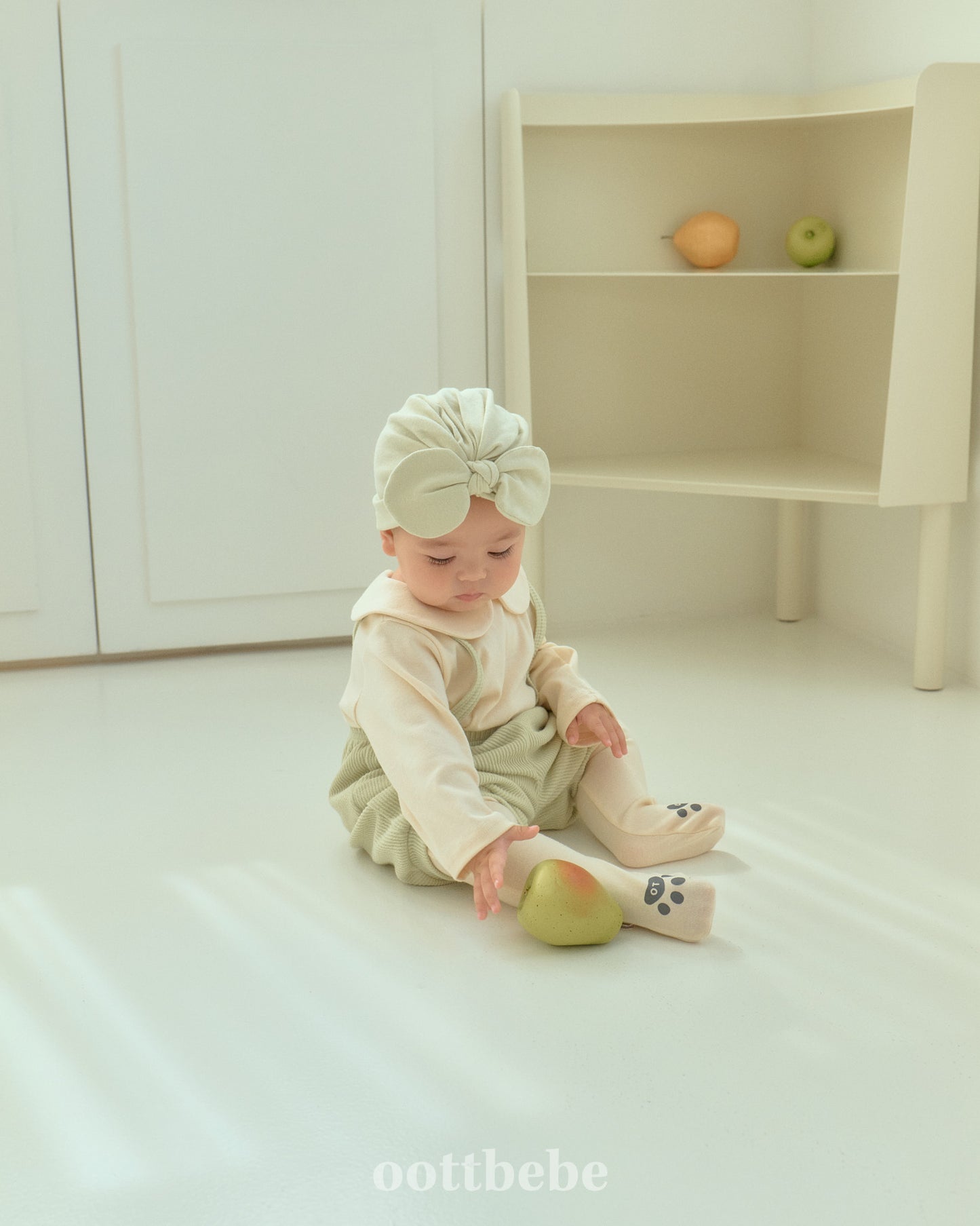 Baby Pumpkin Suspender Bloomers