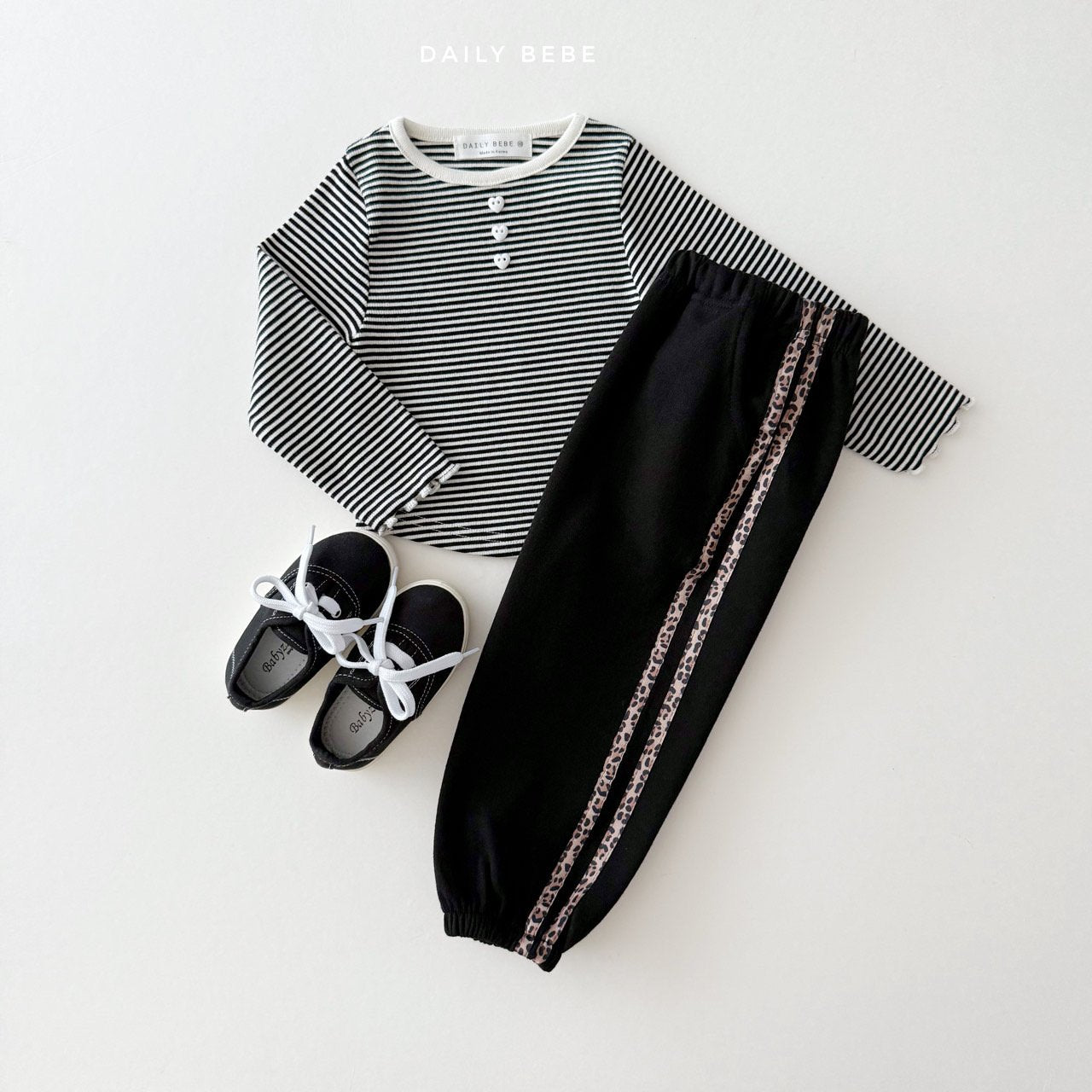 Striped Henley Tee
