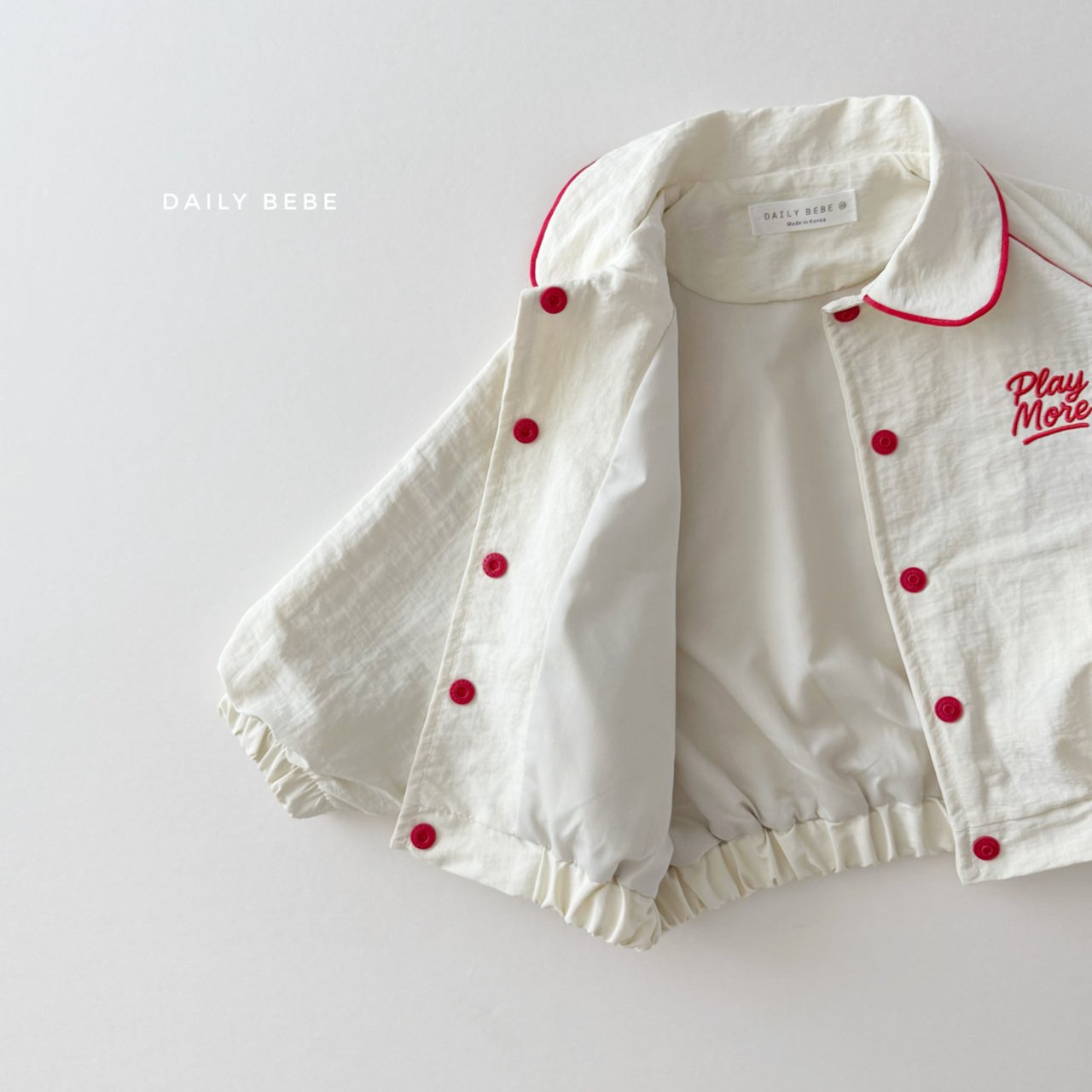 Play More Button-Up Jacket