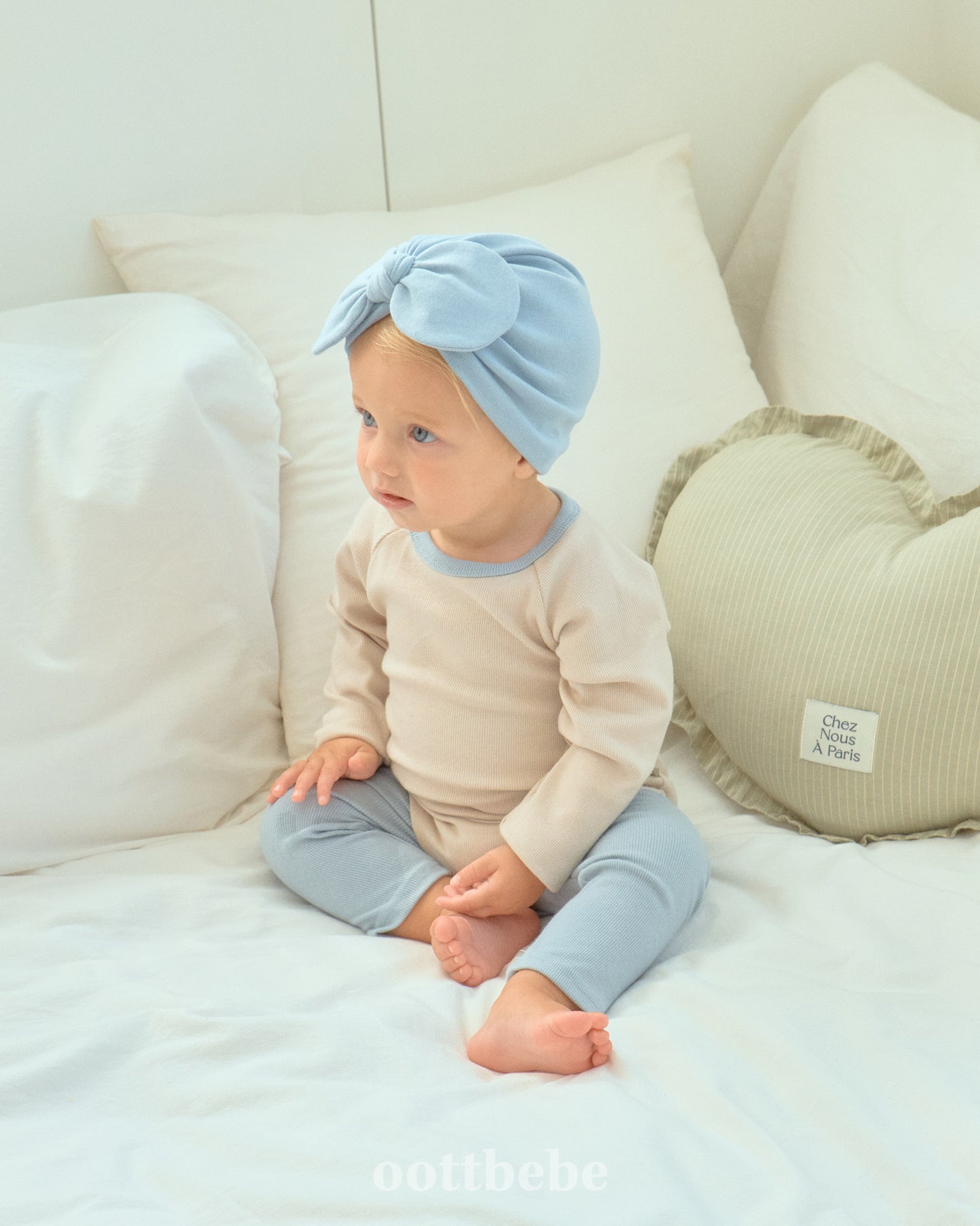 Pudding Modal Ribbed Bodysuit Set (with Leggings)