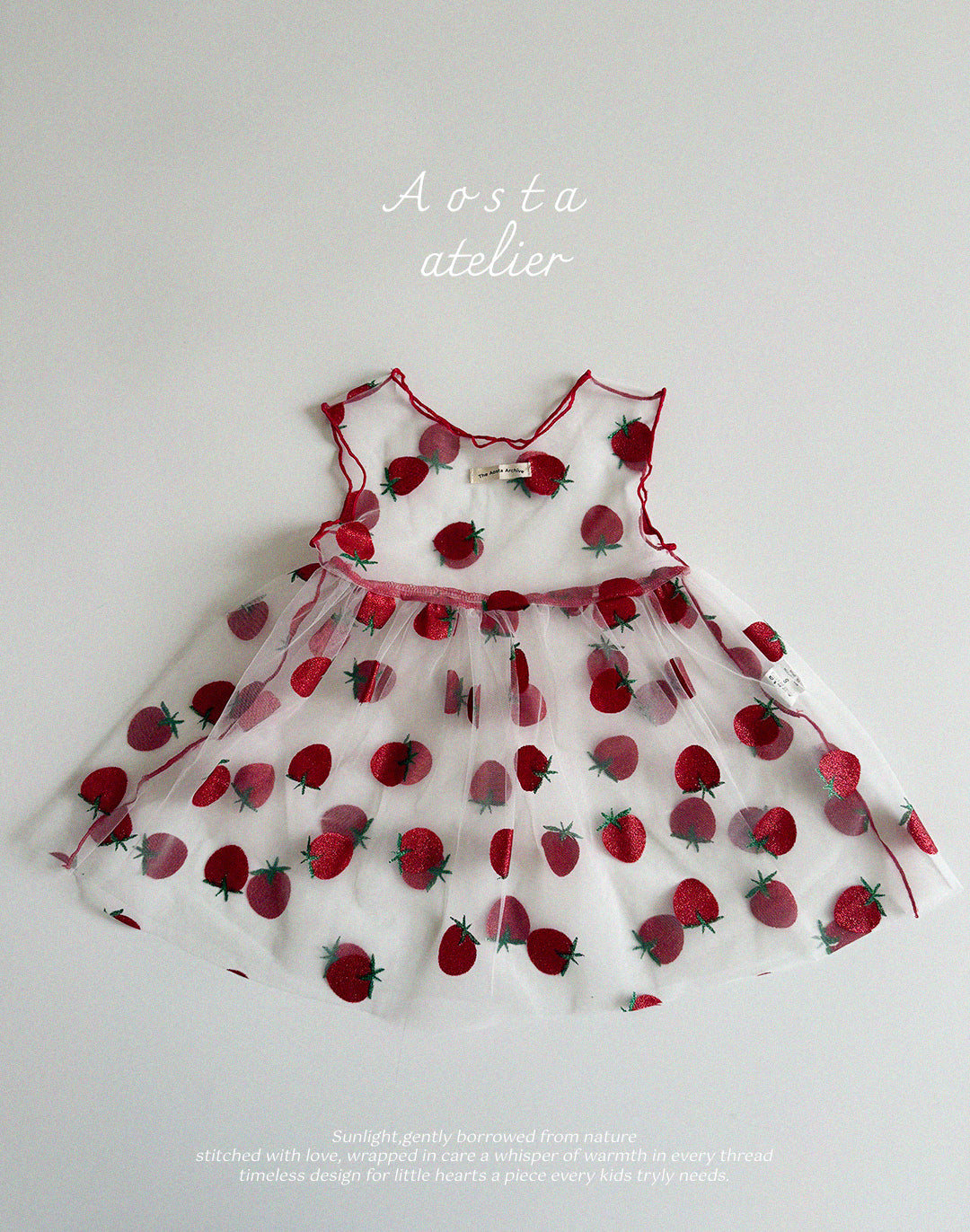 Lace Strawberry Dress