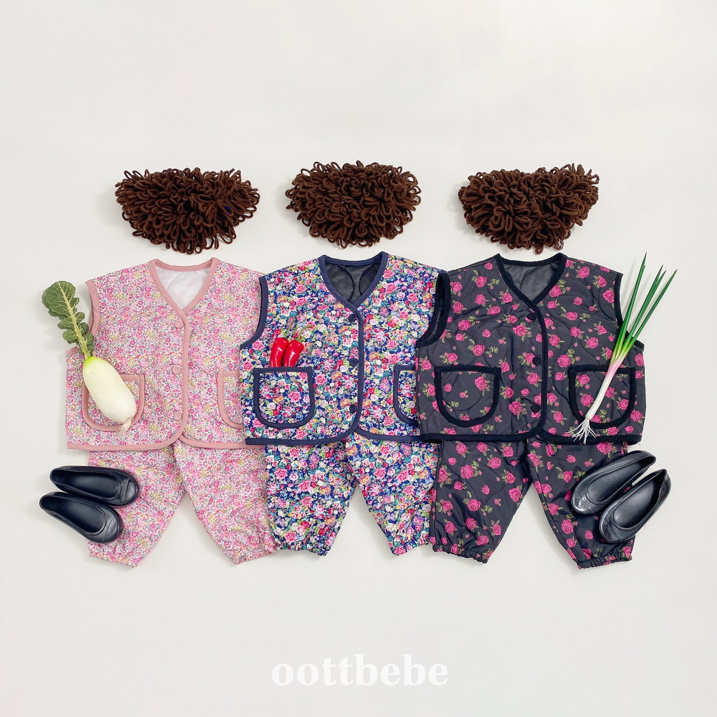 Gimjang Padded Vest & Pants Set
