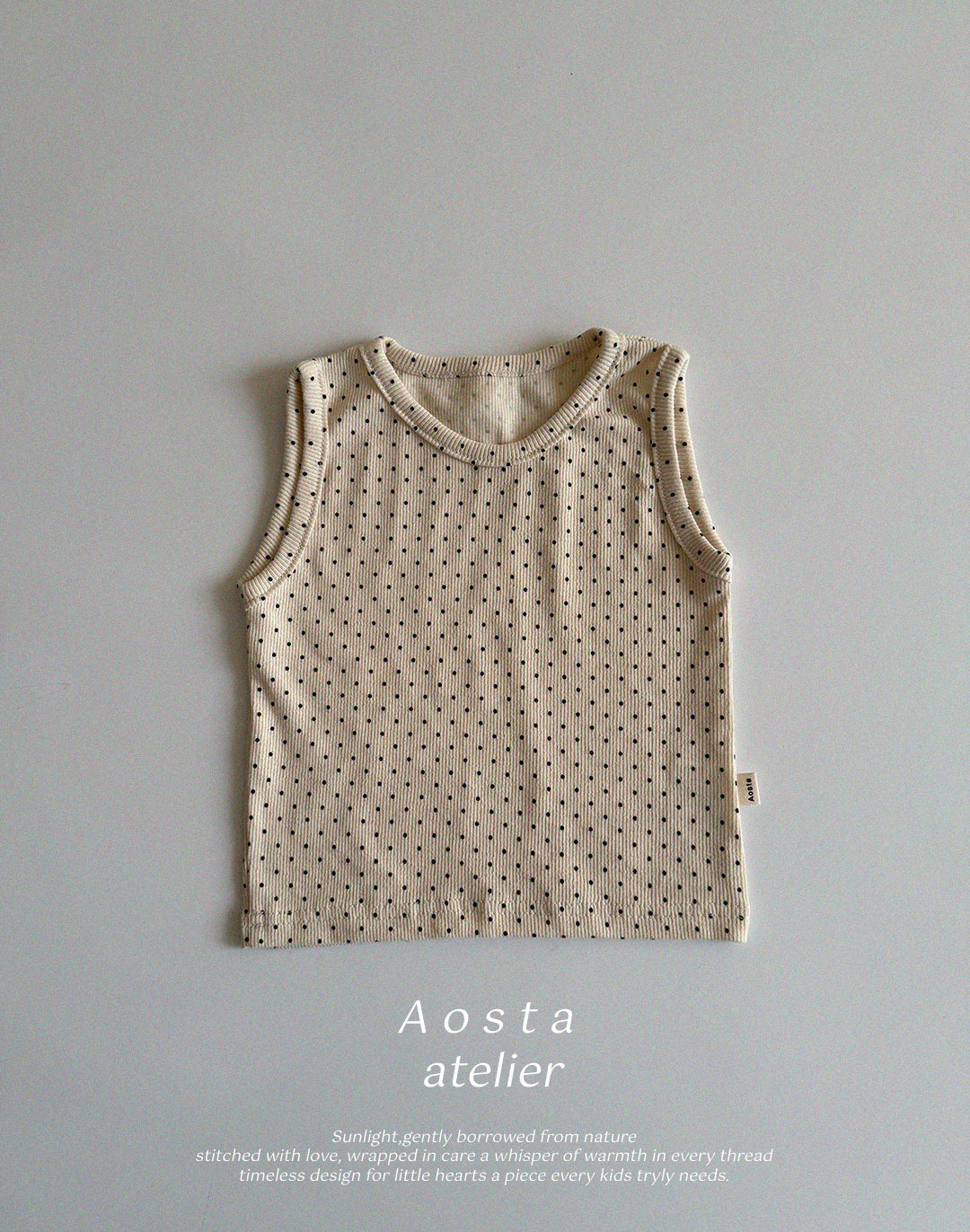 Ribbed Sleeveless T