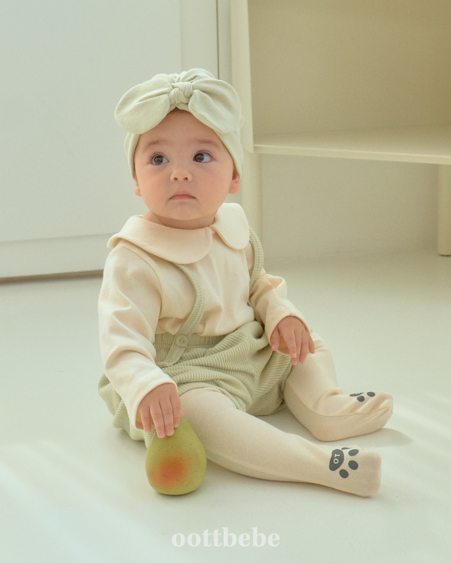 Baby Pumpkin Suspender Bloomers