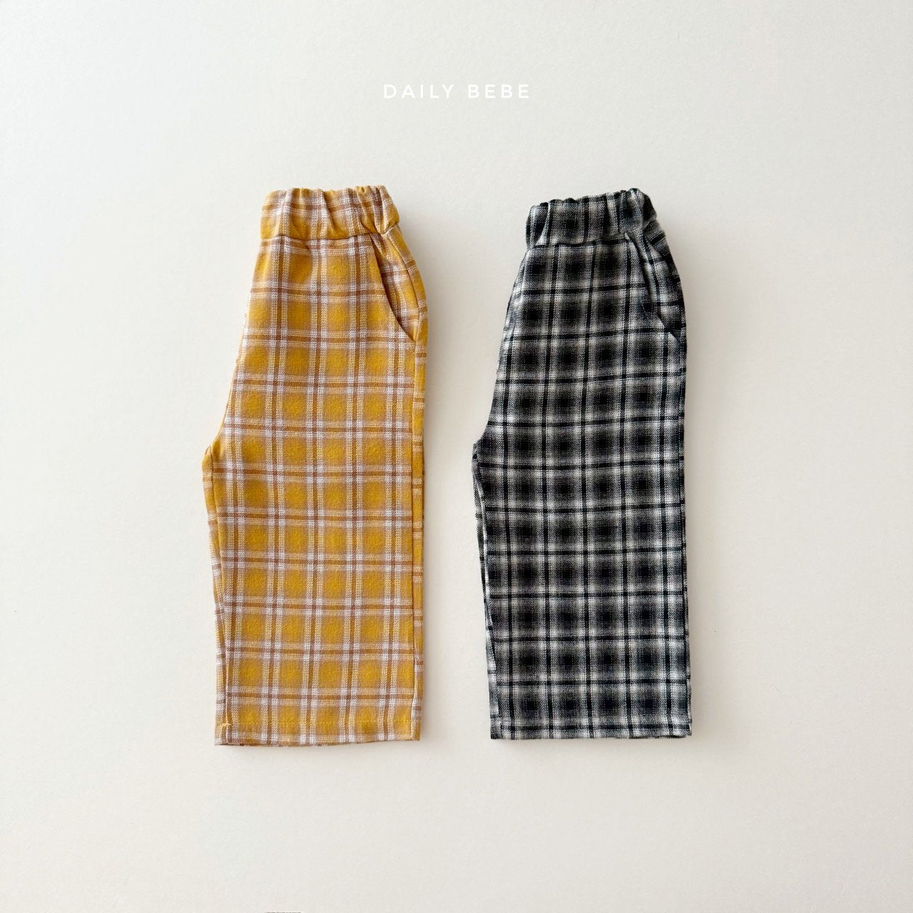 Plaid School Pants