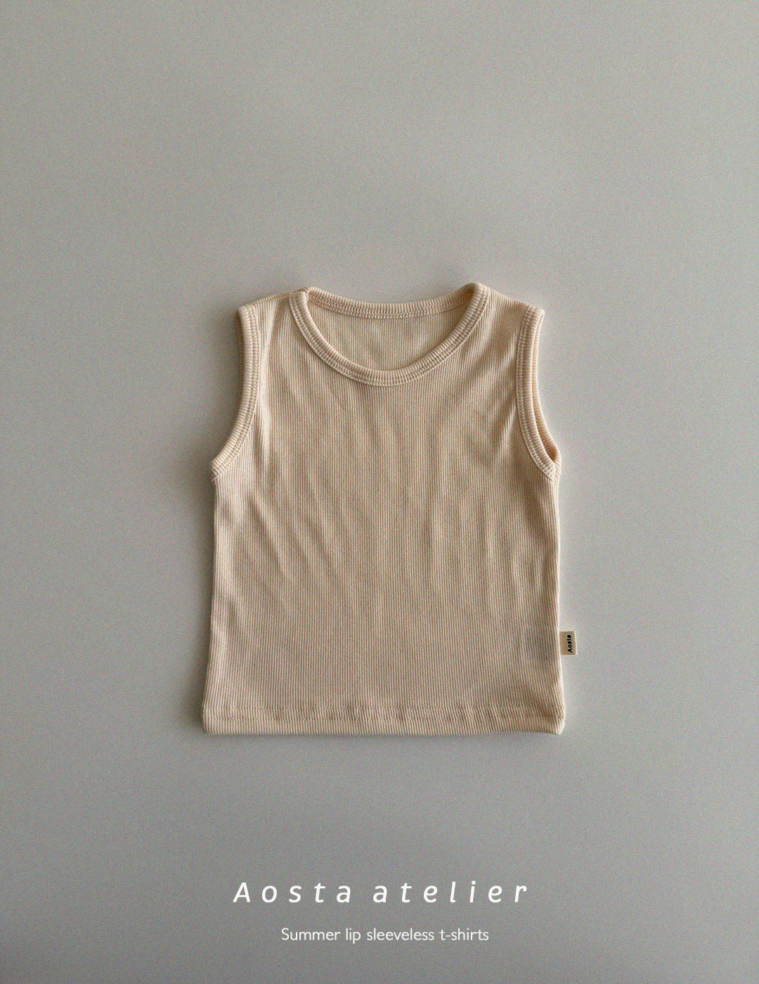 Ribbed Sleeveless T