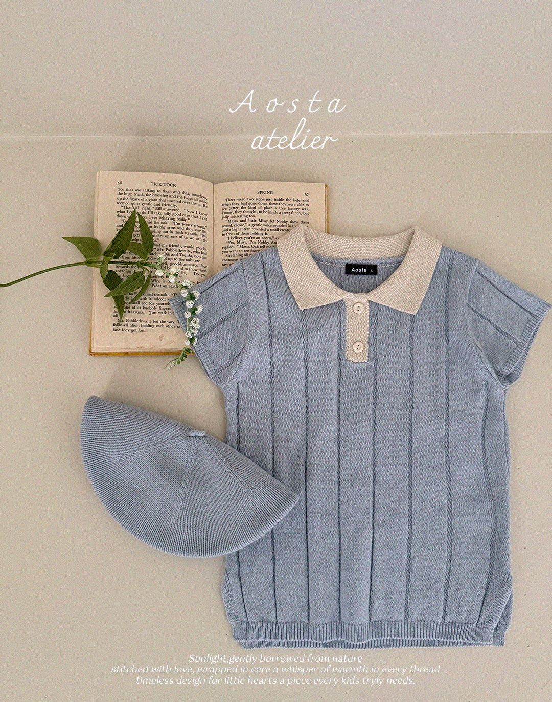 Knit Collar Dress
