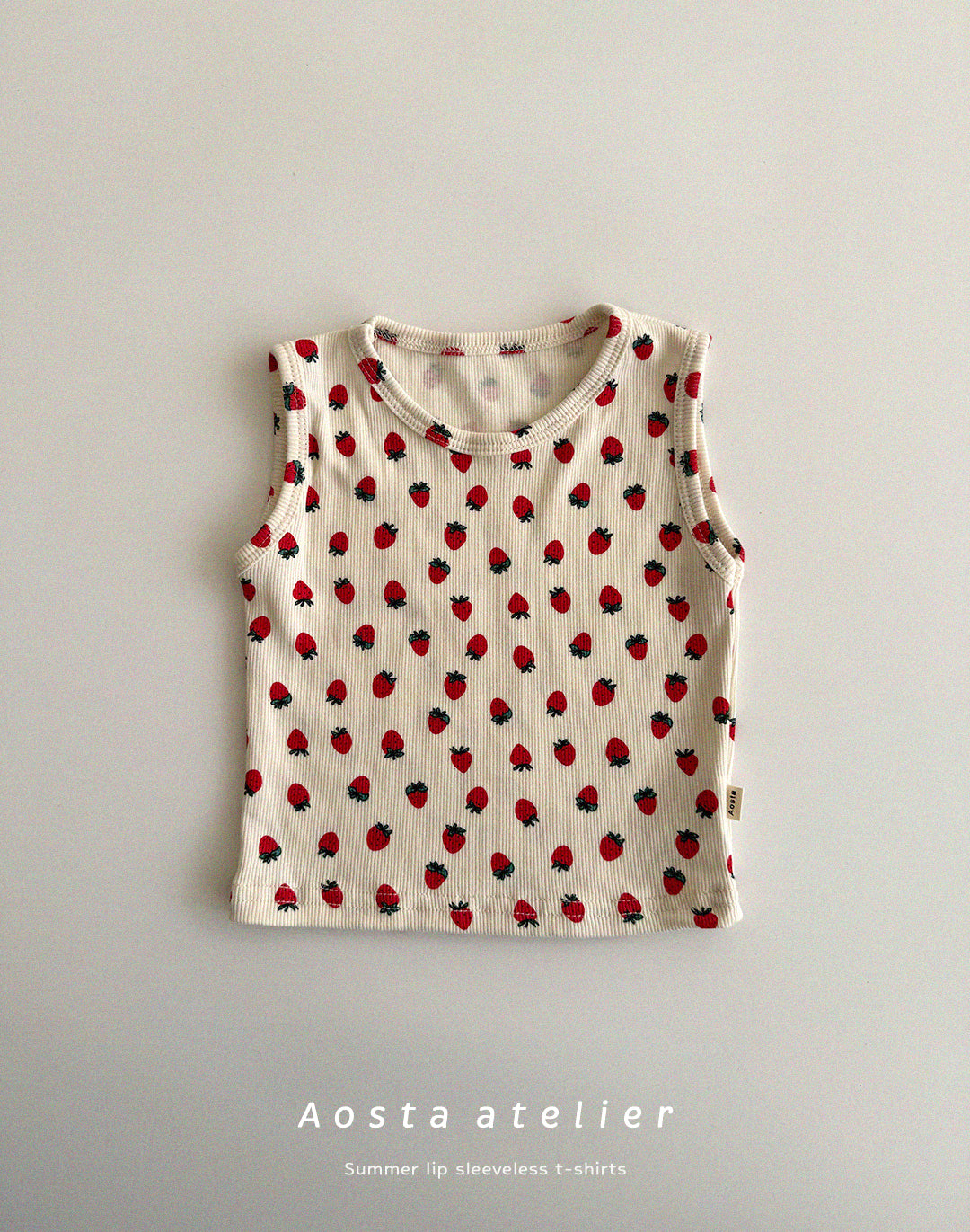 Ribbed Sleeveless T
