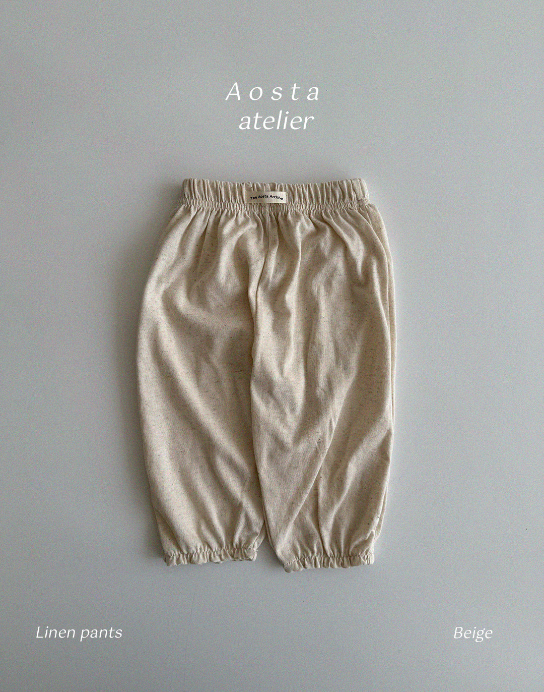 Linen Jogger Pants