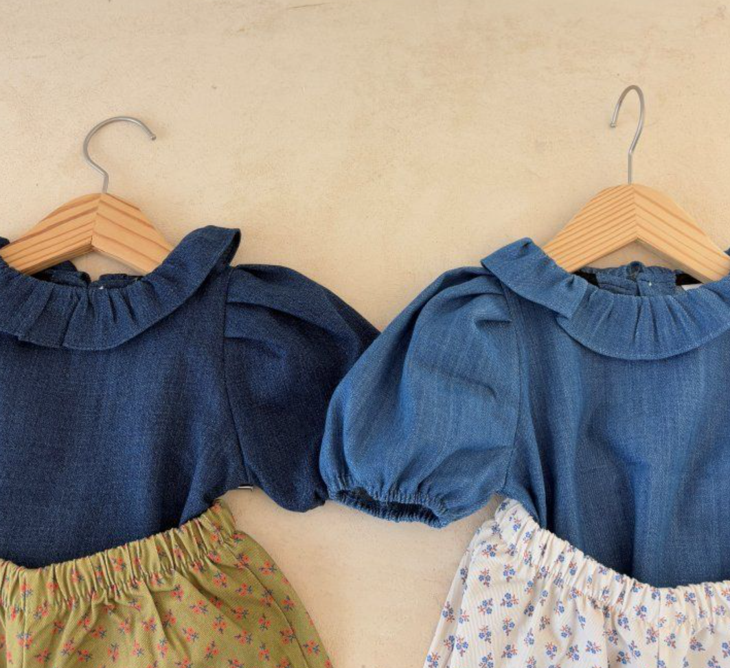 Denim Blouse