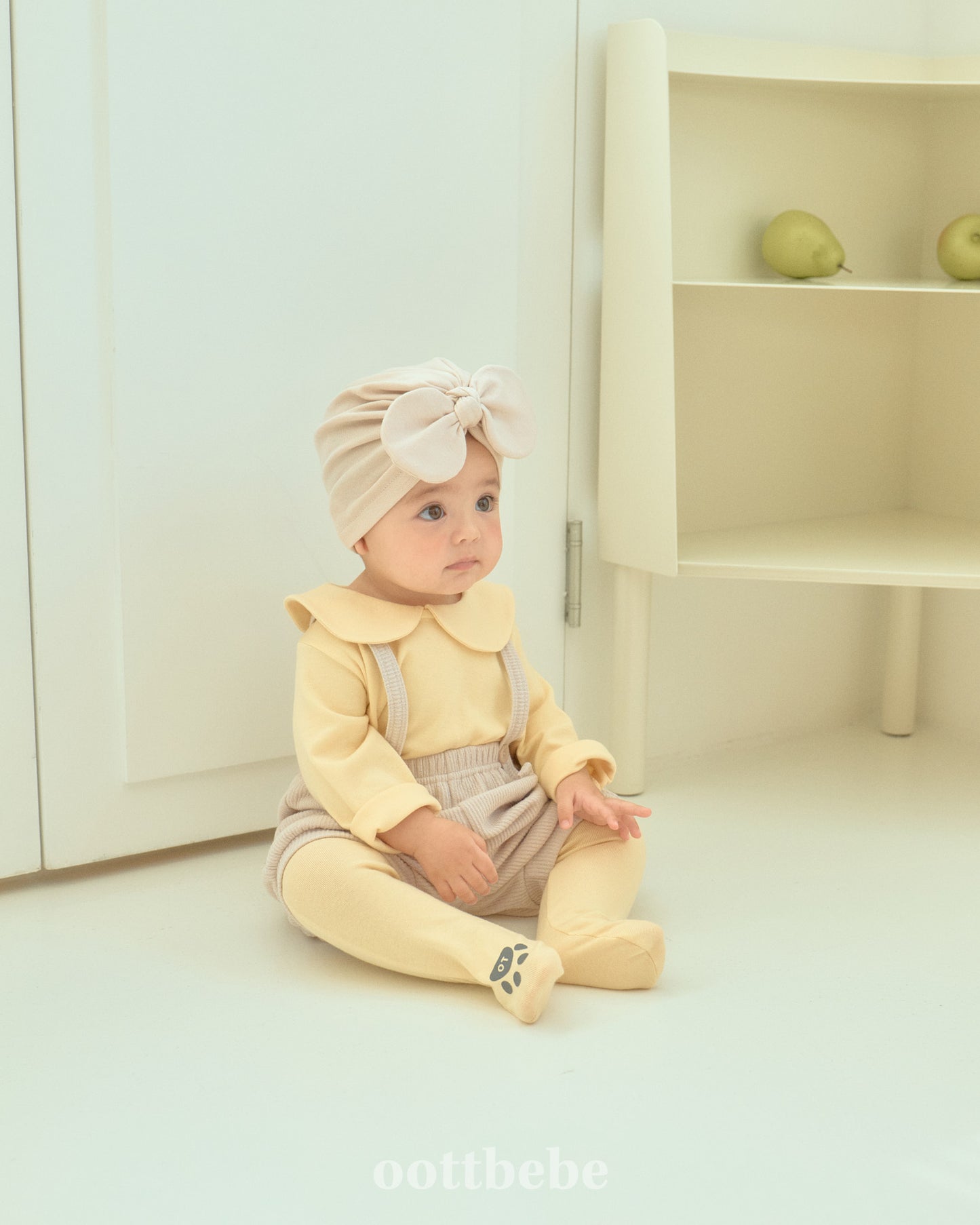 Baby Pumpkin Suspender Bloomers