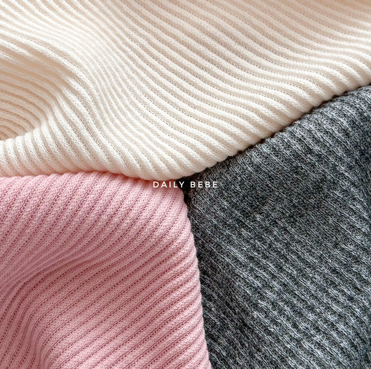 Ribbed Knit Sweatshirt