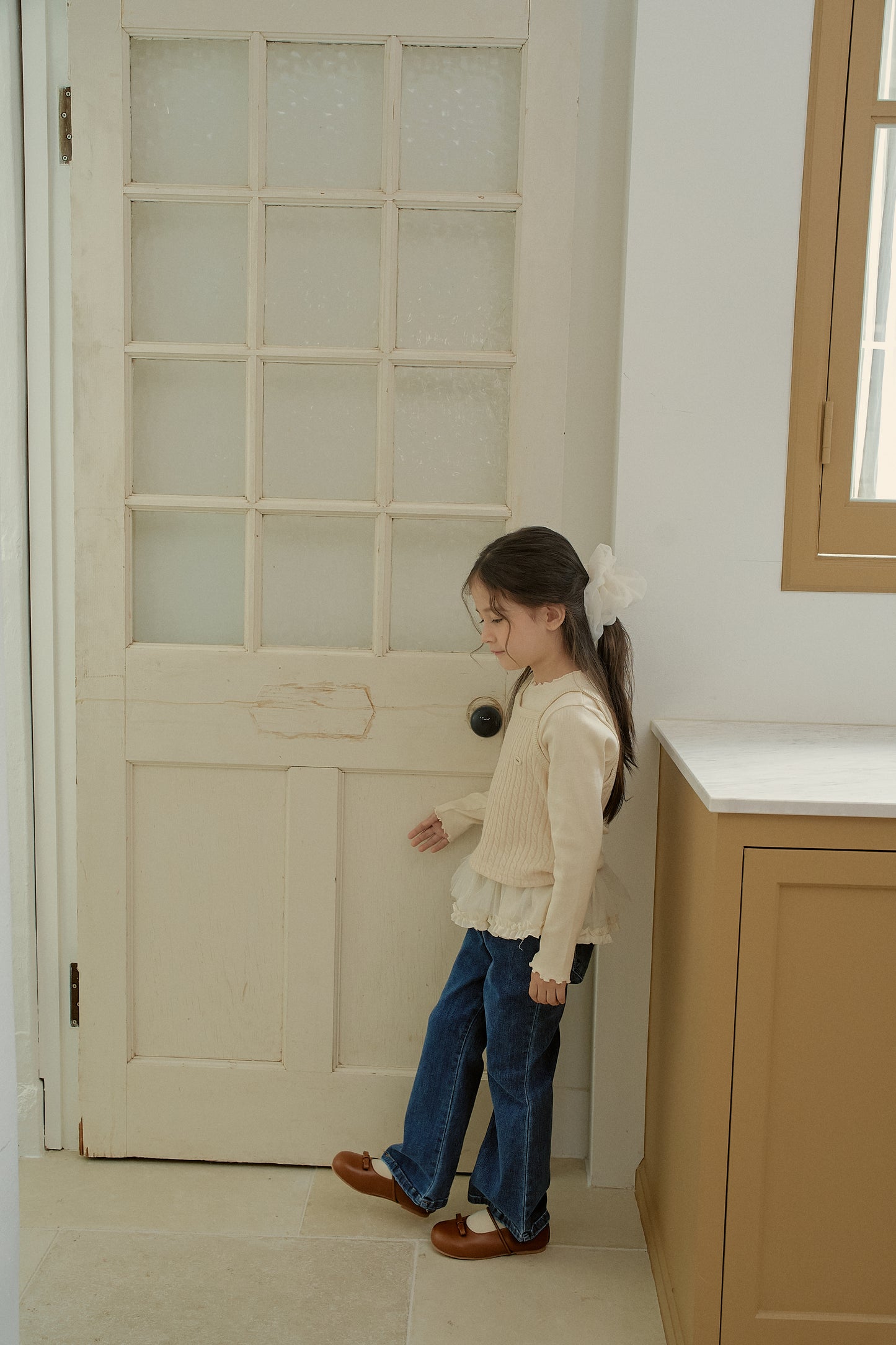 Ribbed Long Tee
