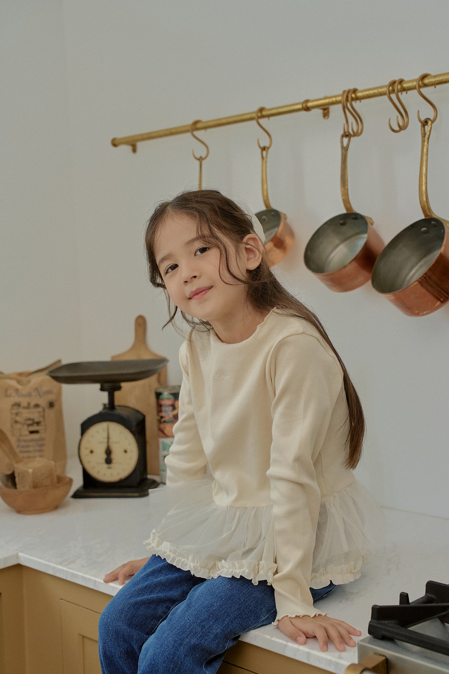 Ribbed Long Tee