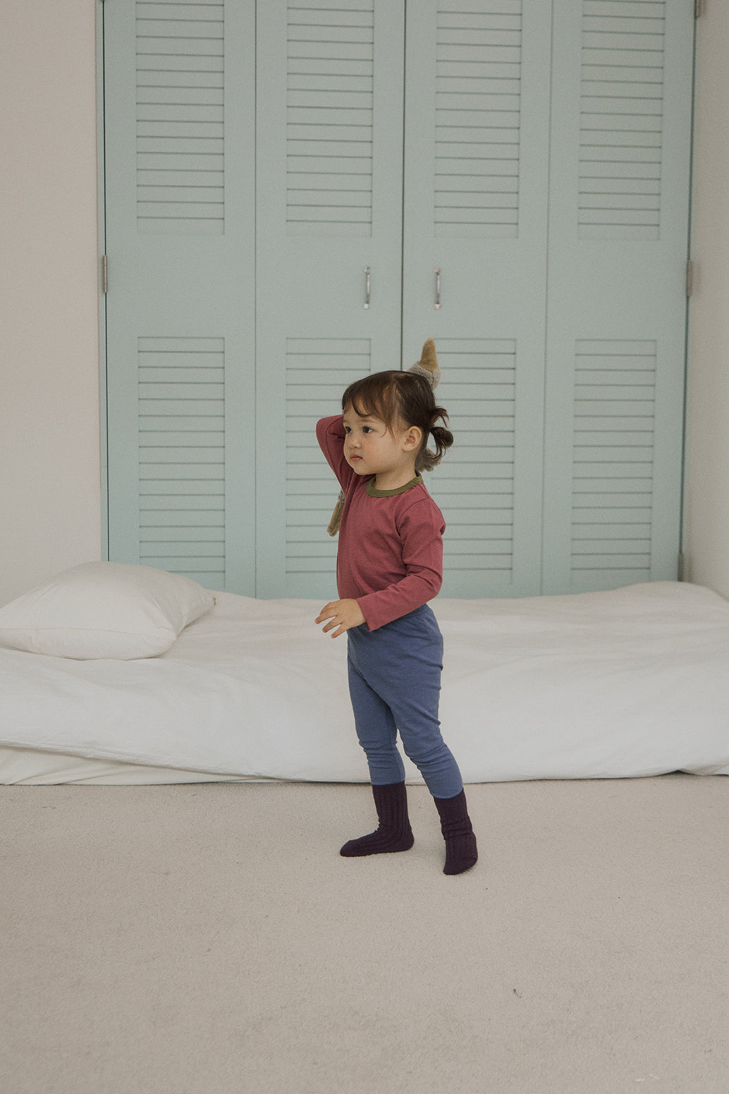 Supima Color Block Loungewear Set