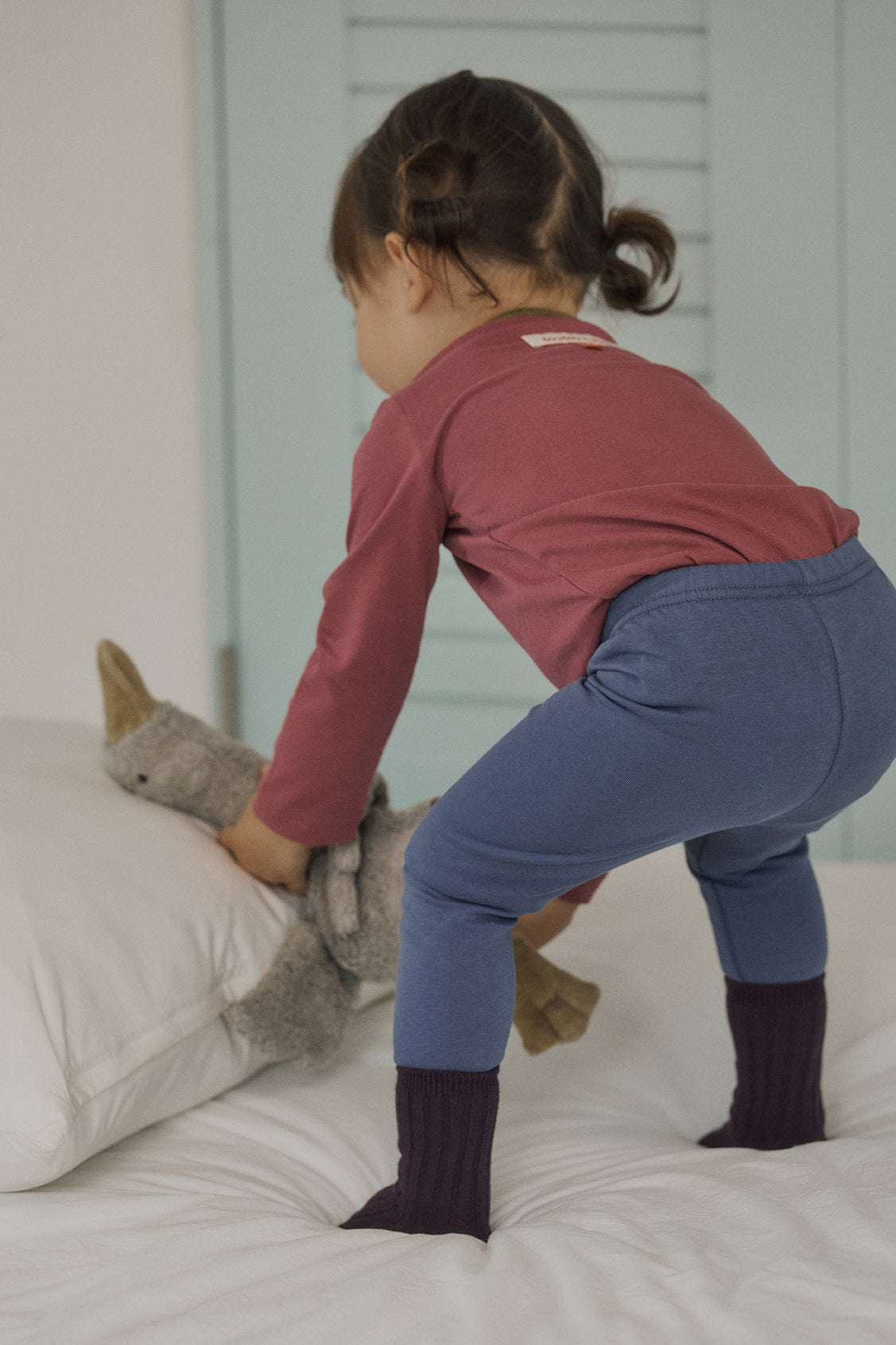 Supima Color Block Loungewear Set
