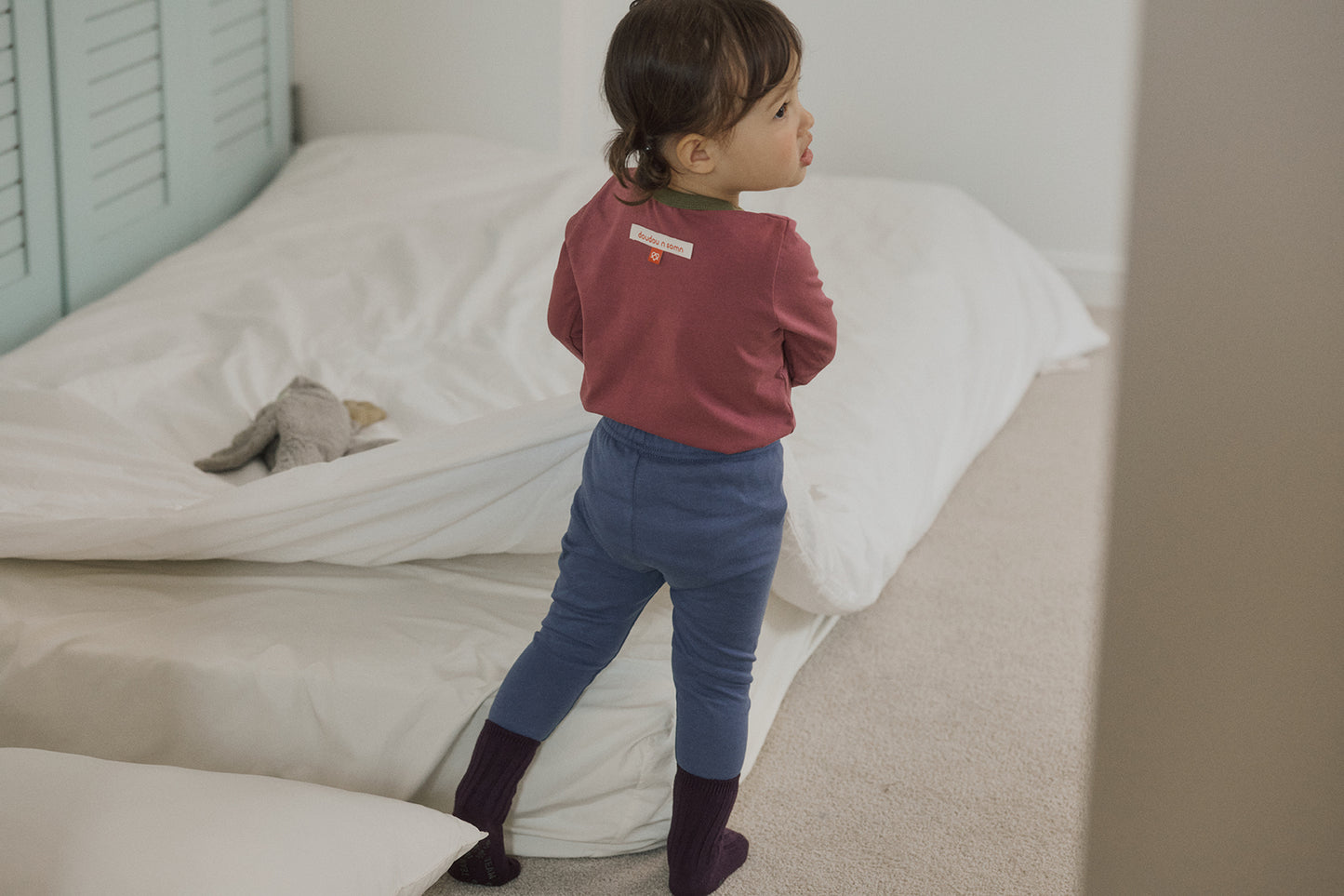 Supima Color Block Loungewear Set