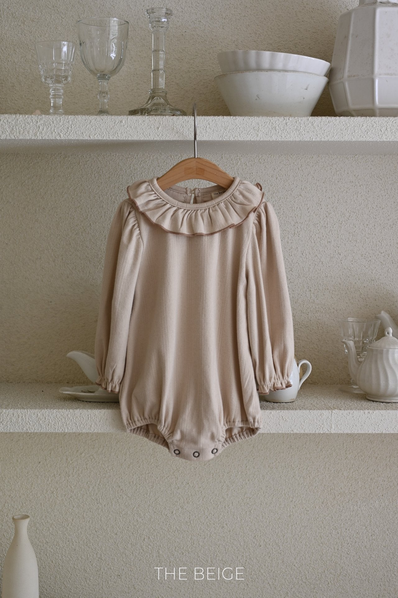 Frilled Collar Romper