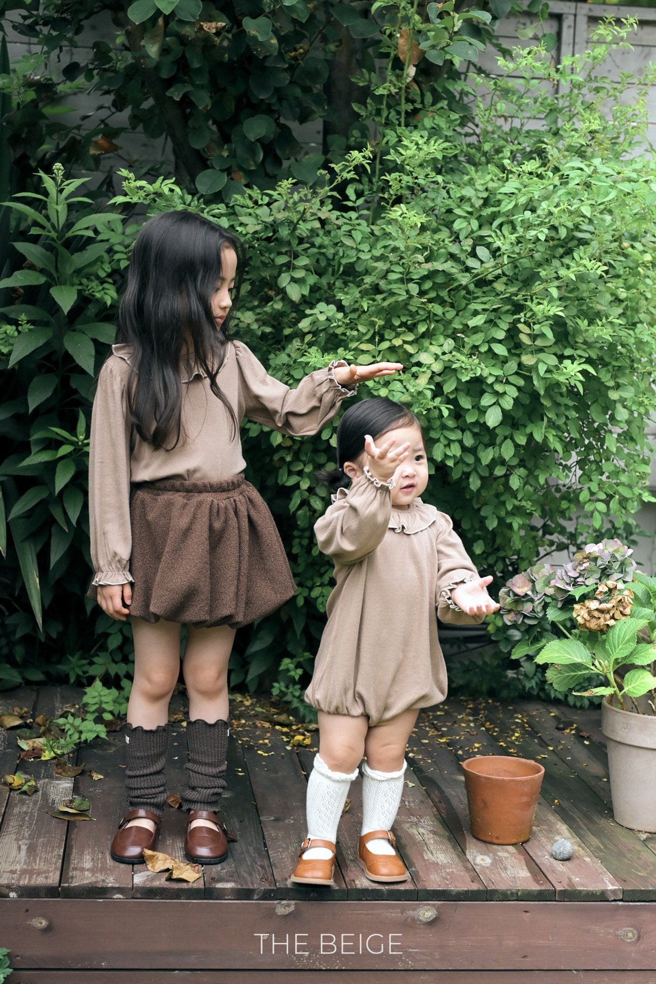 Frilled Collar Romper