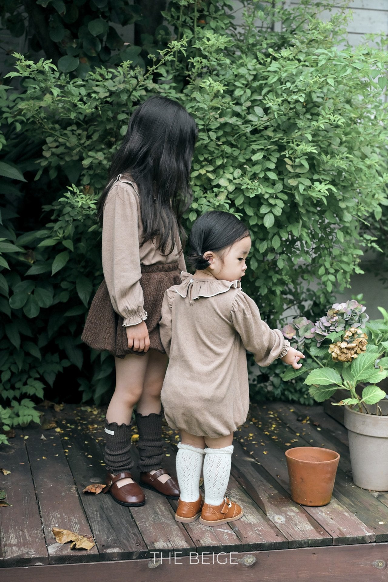 Frilled Collar Romper