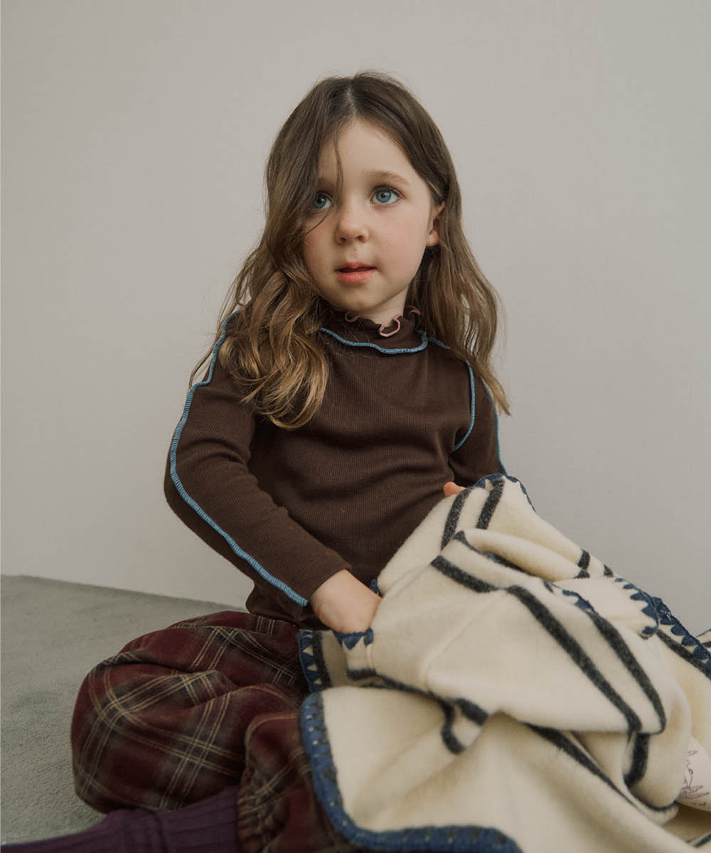 Cotton Modal Turtle Neck T-shirt
