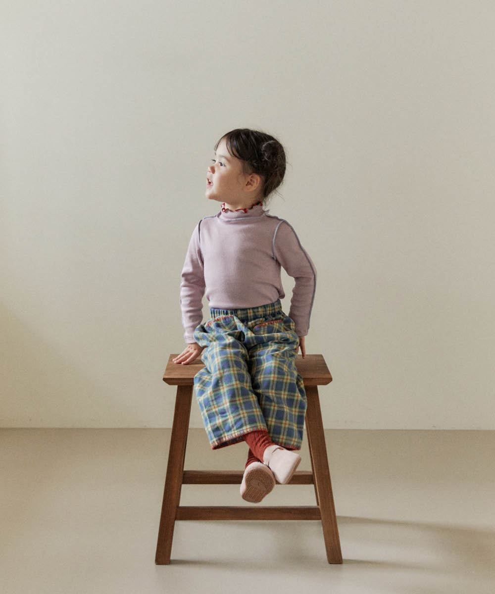 Cotton Modal Turtle Neck T-shirt