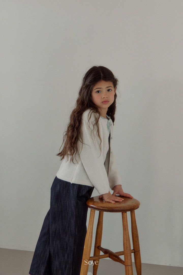 Petite Button Cardigan