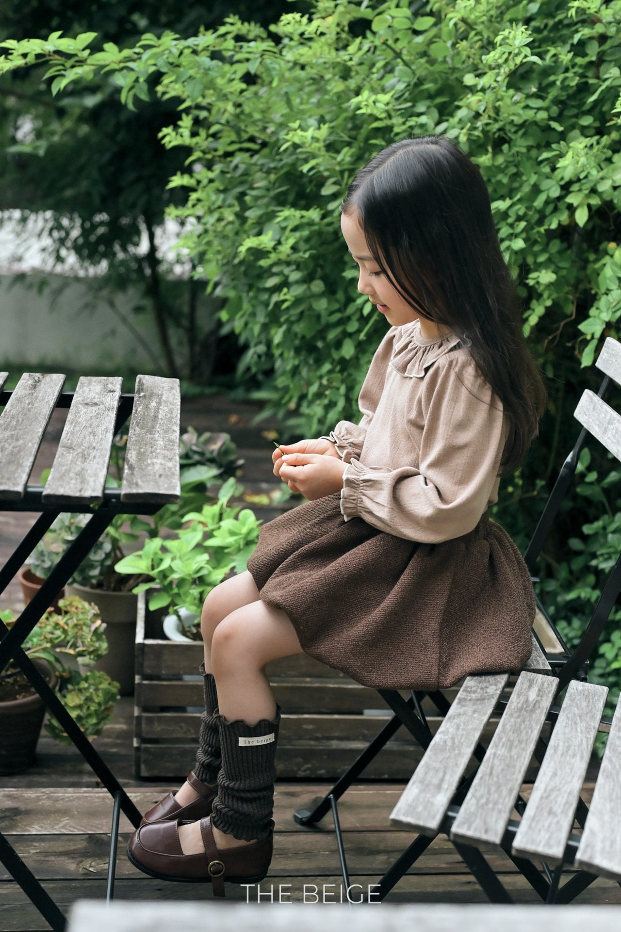 Frilled Collar Top