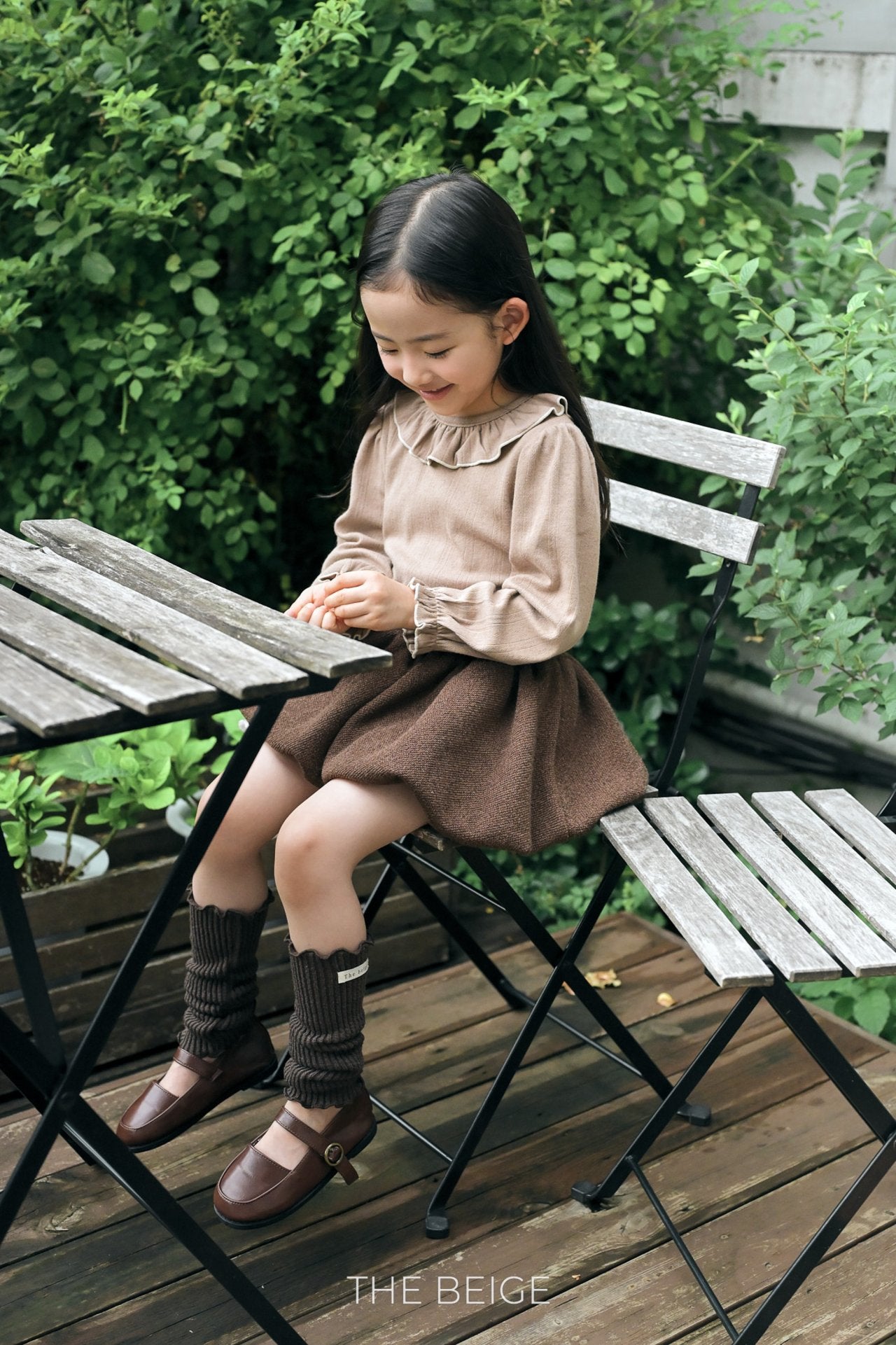 Frilled Collar Top
