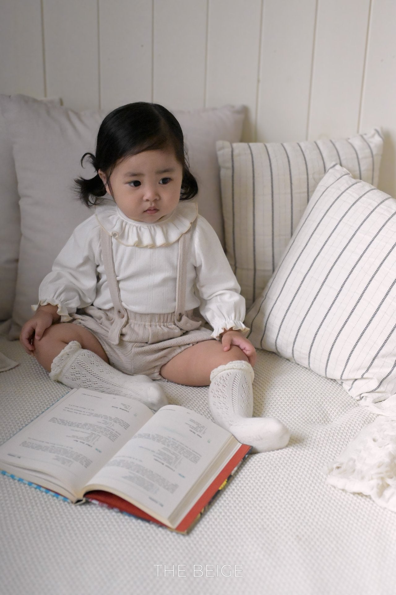 Frilled Collar Top