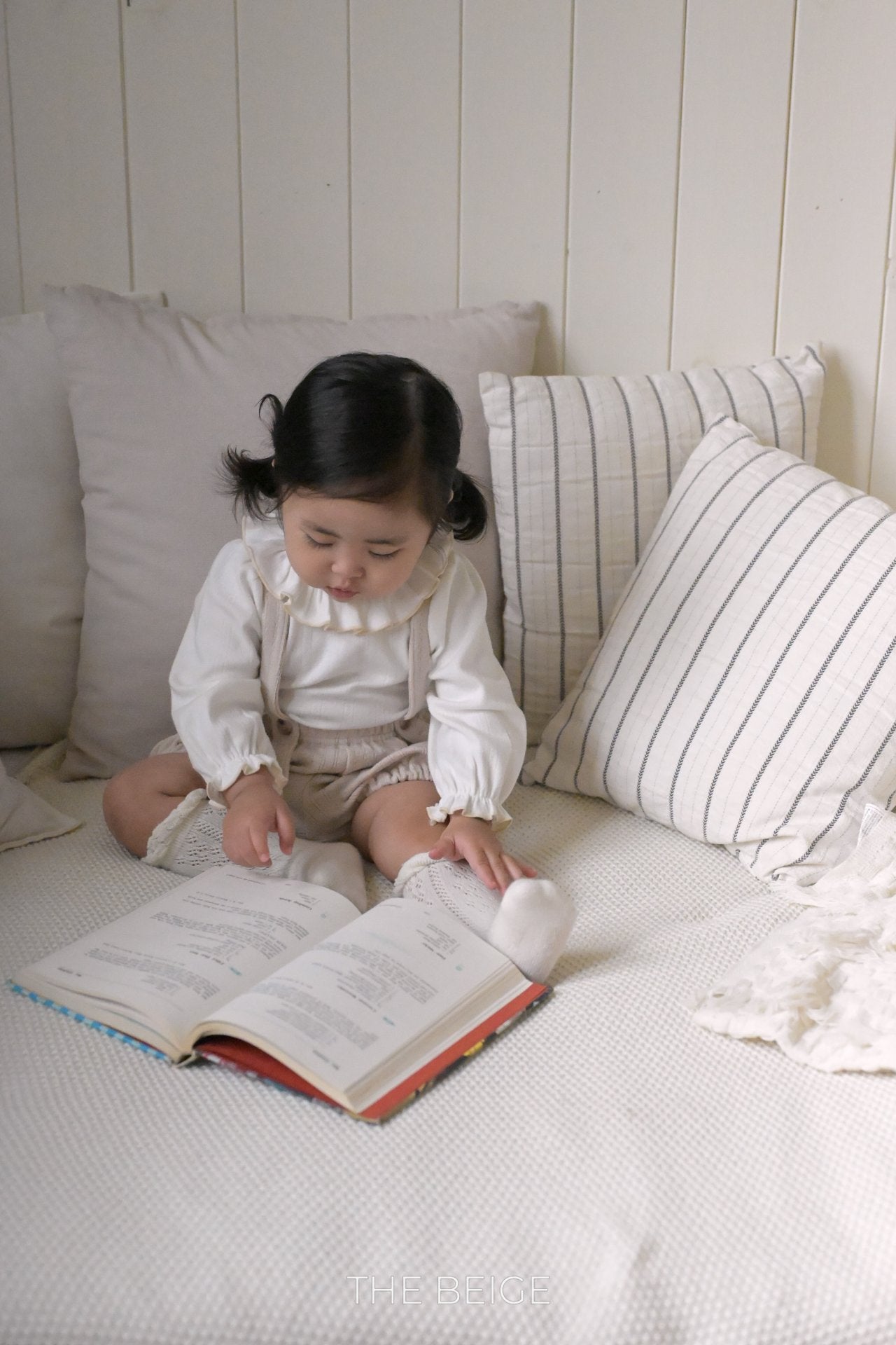Frilled Collar Top