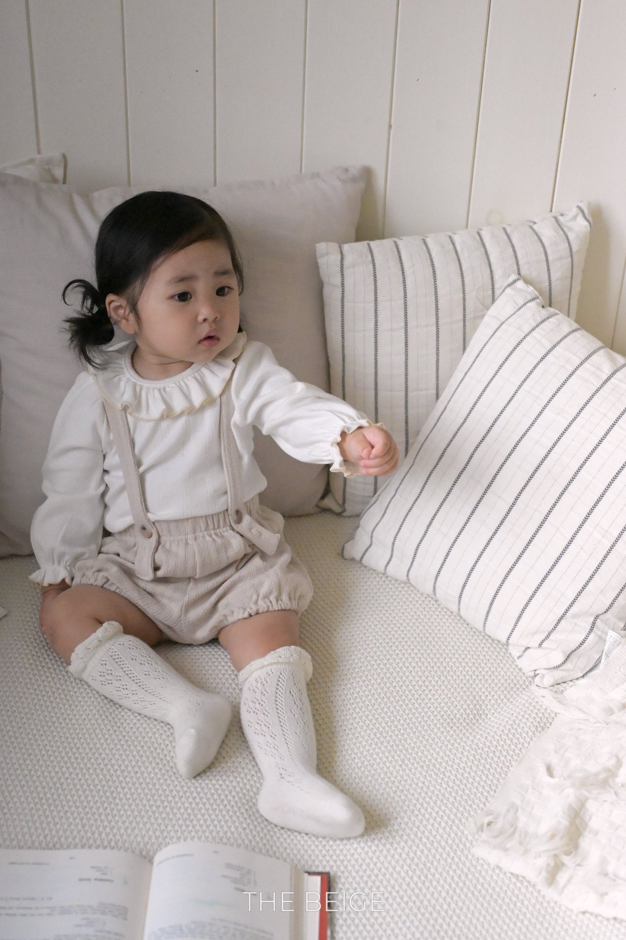 Frilled Collar Top