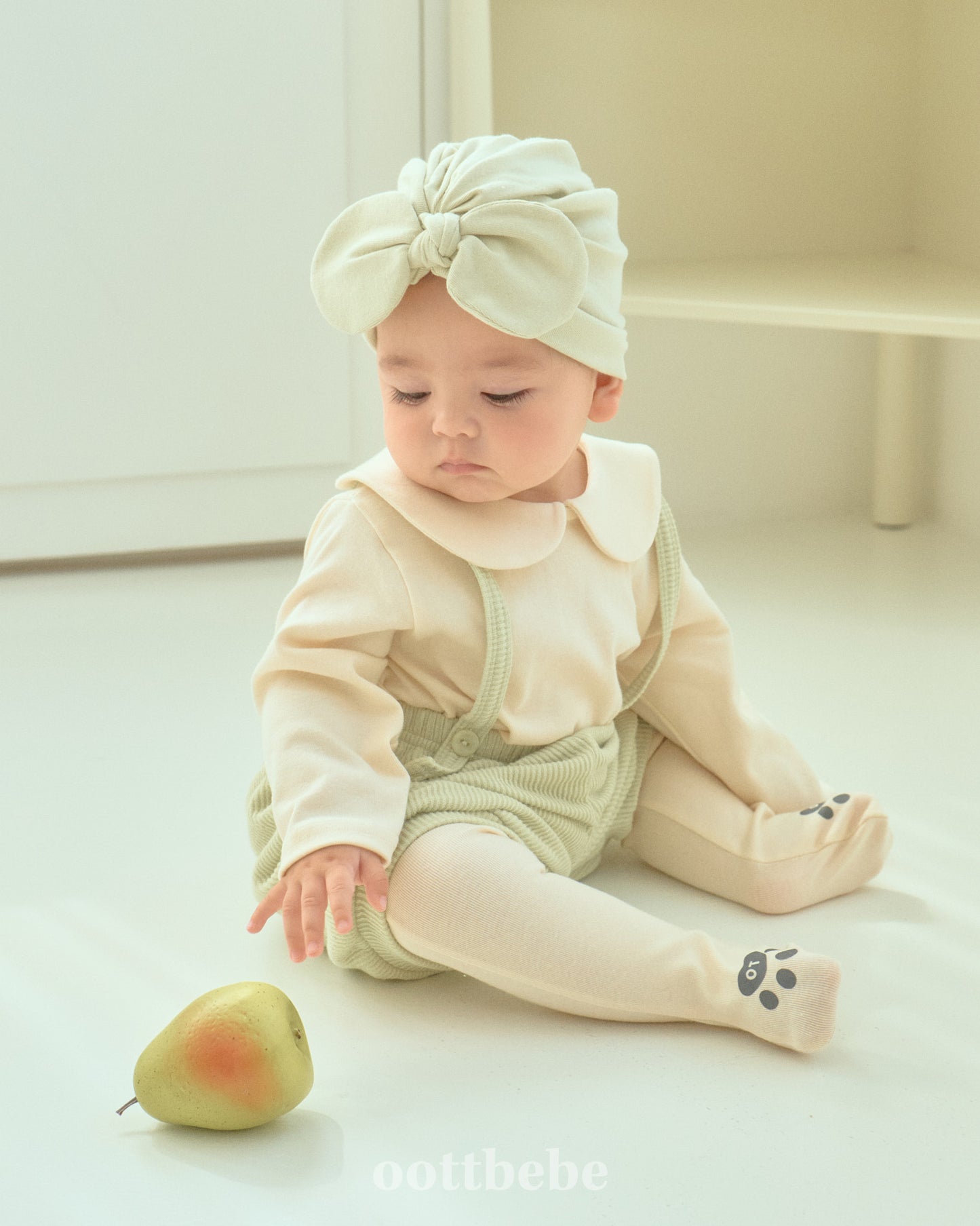 Baby Pumpkin Suspender Bloomers