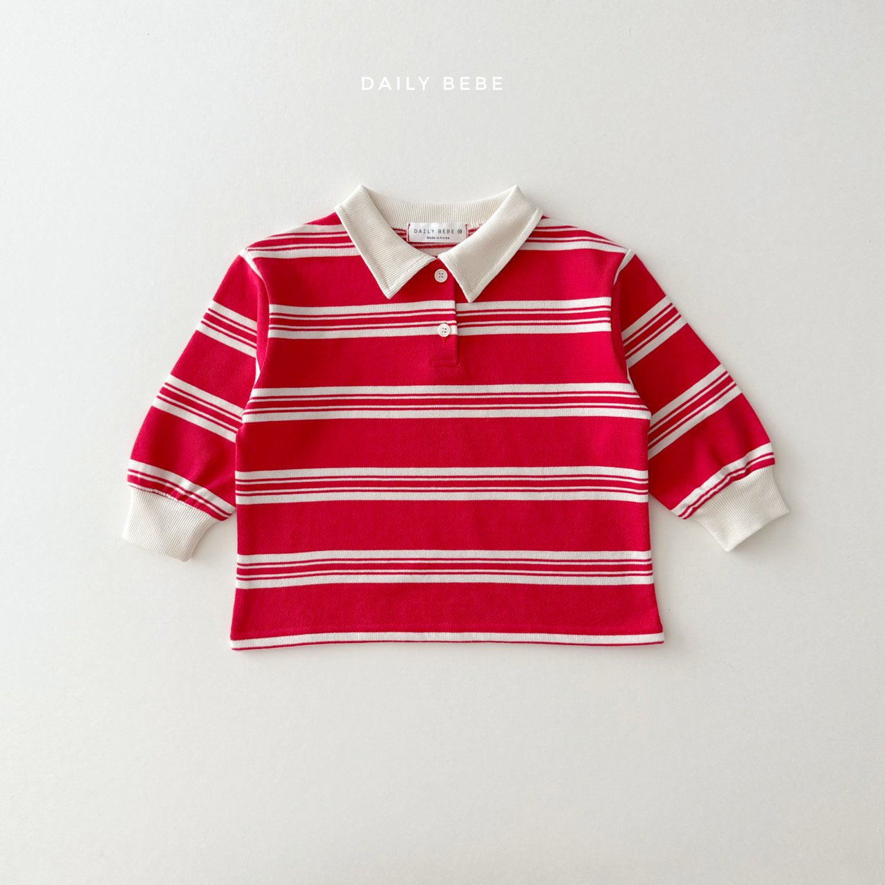 Striped Polo Tee