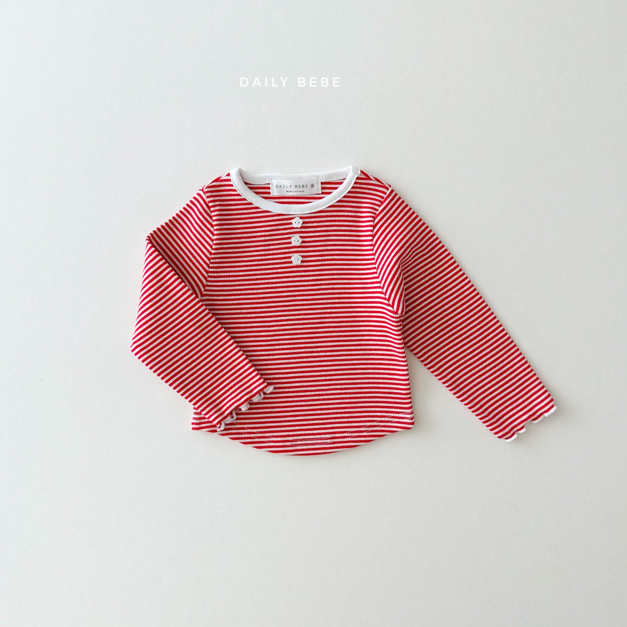 Striped Henley Tee