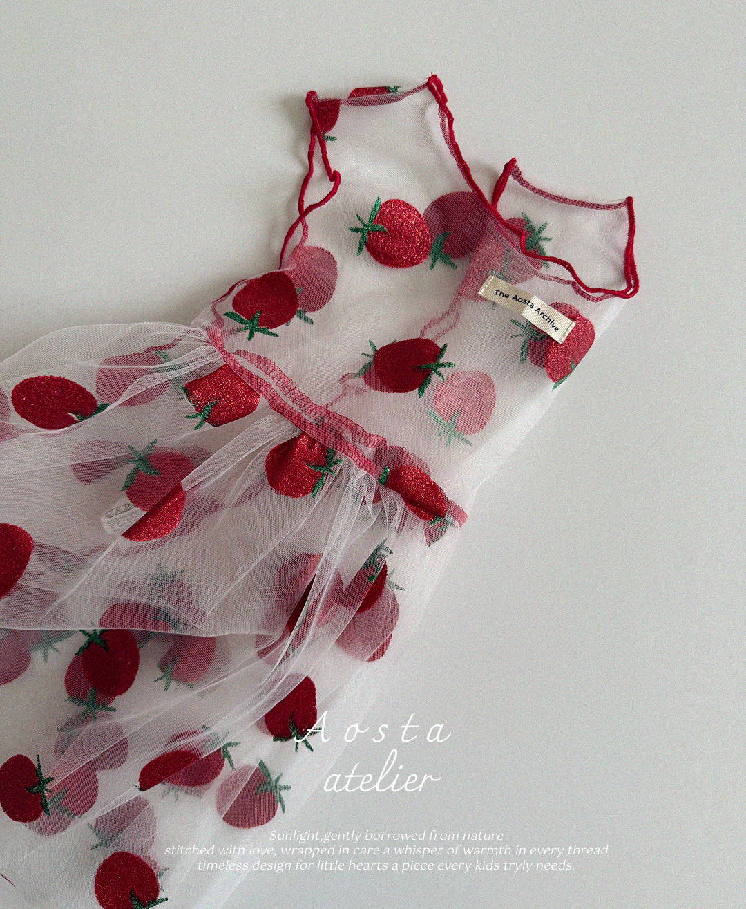 Lace Strawberry Dress