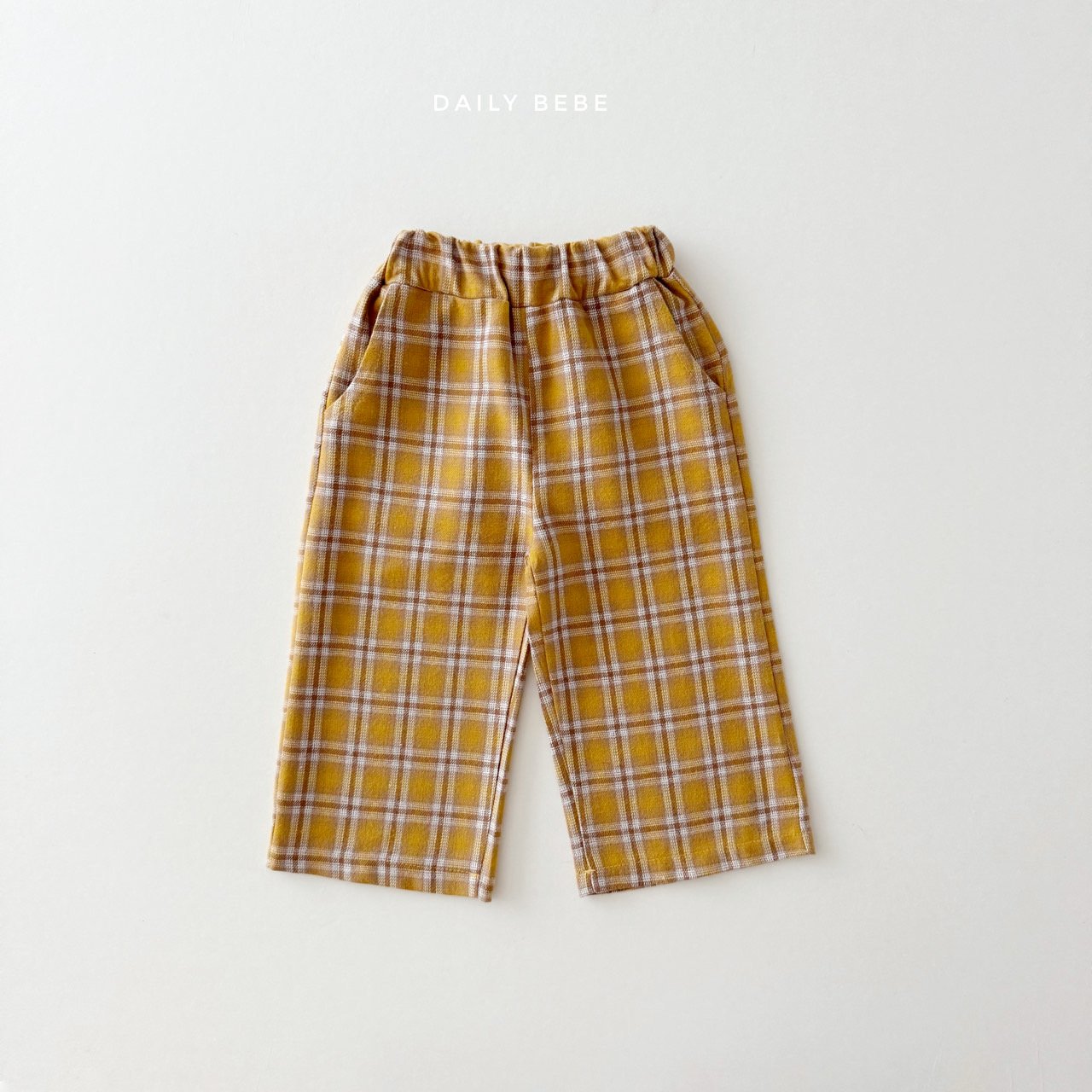Plaid School Pants