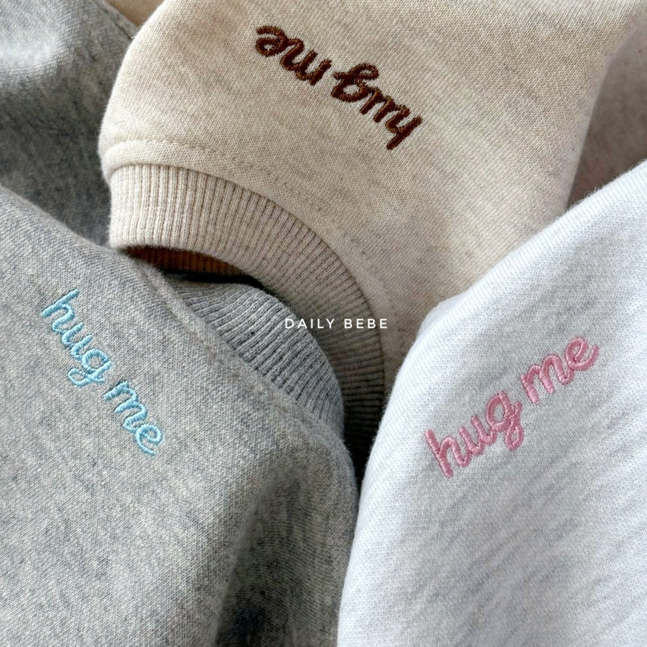 Hug Me Elbow Patch Sweatshirt