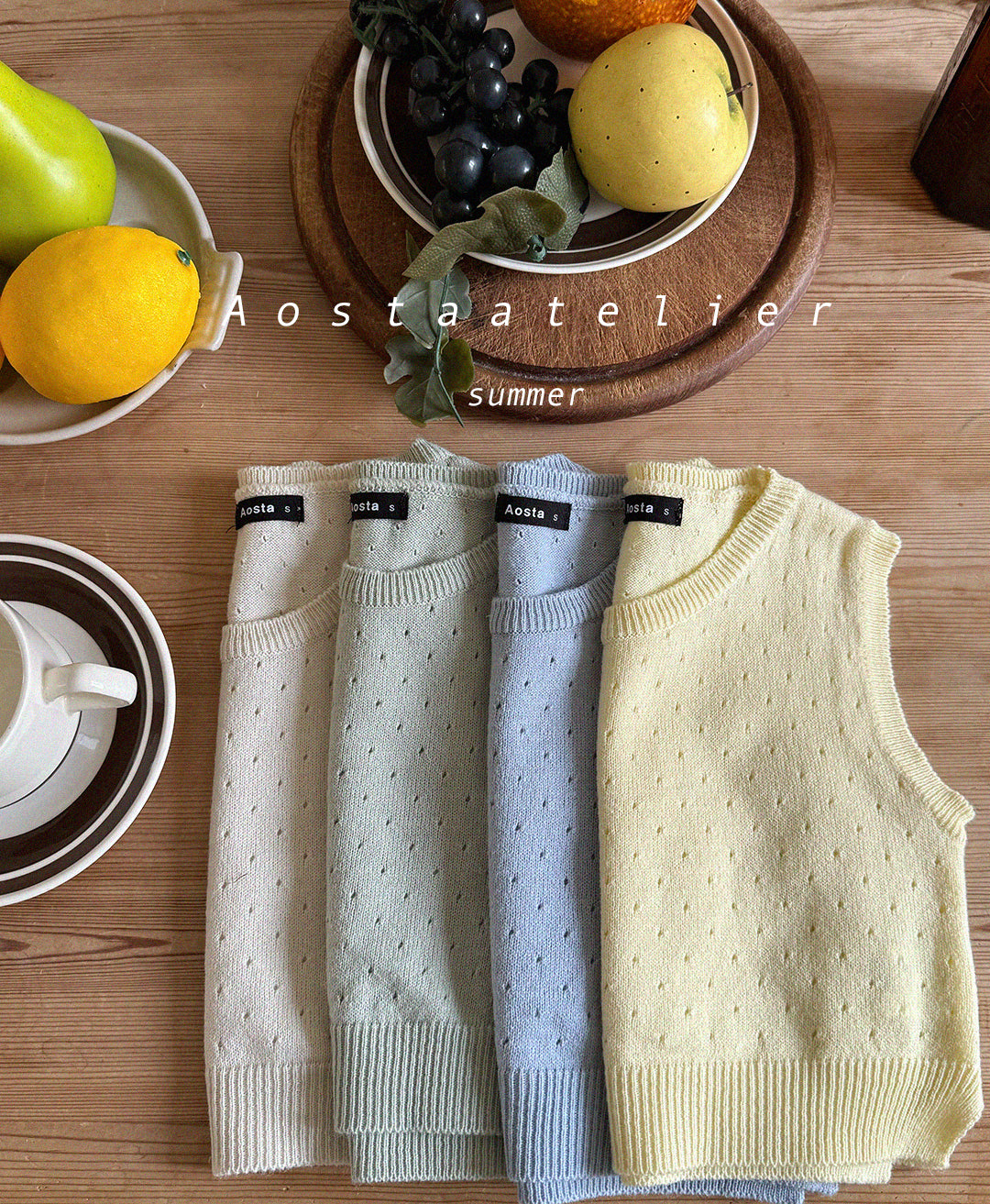 Spring Knit Vest