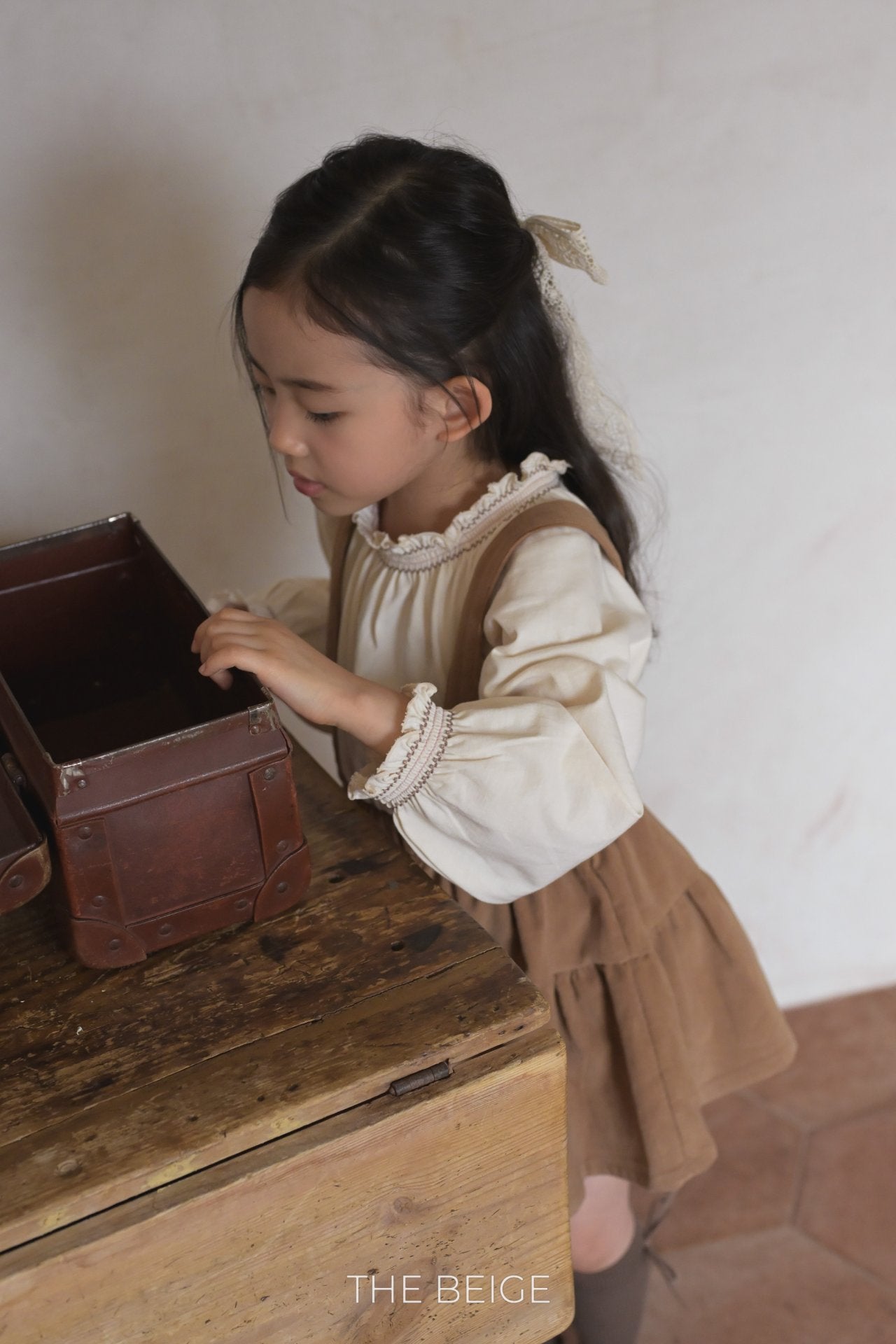 Smocked Raglan Tee