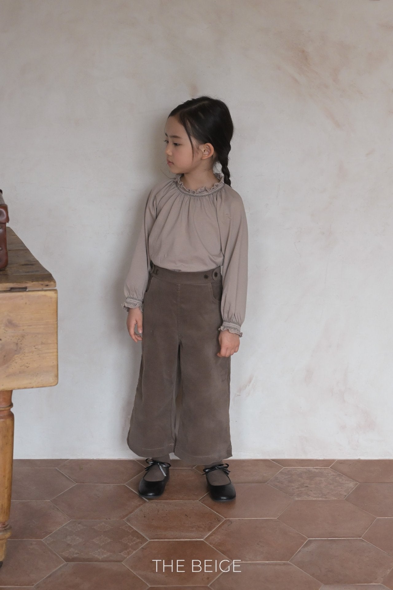 Smocked Raglan Tee