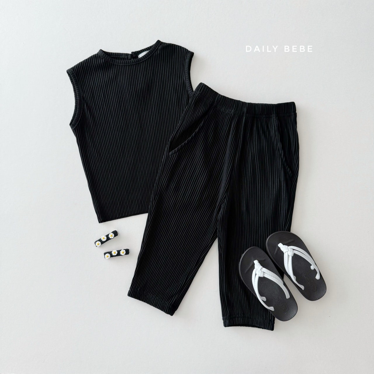 Jogger Pleated Set