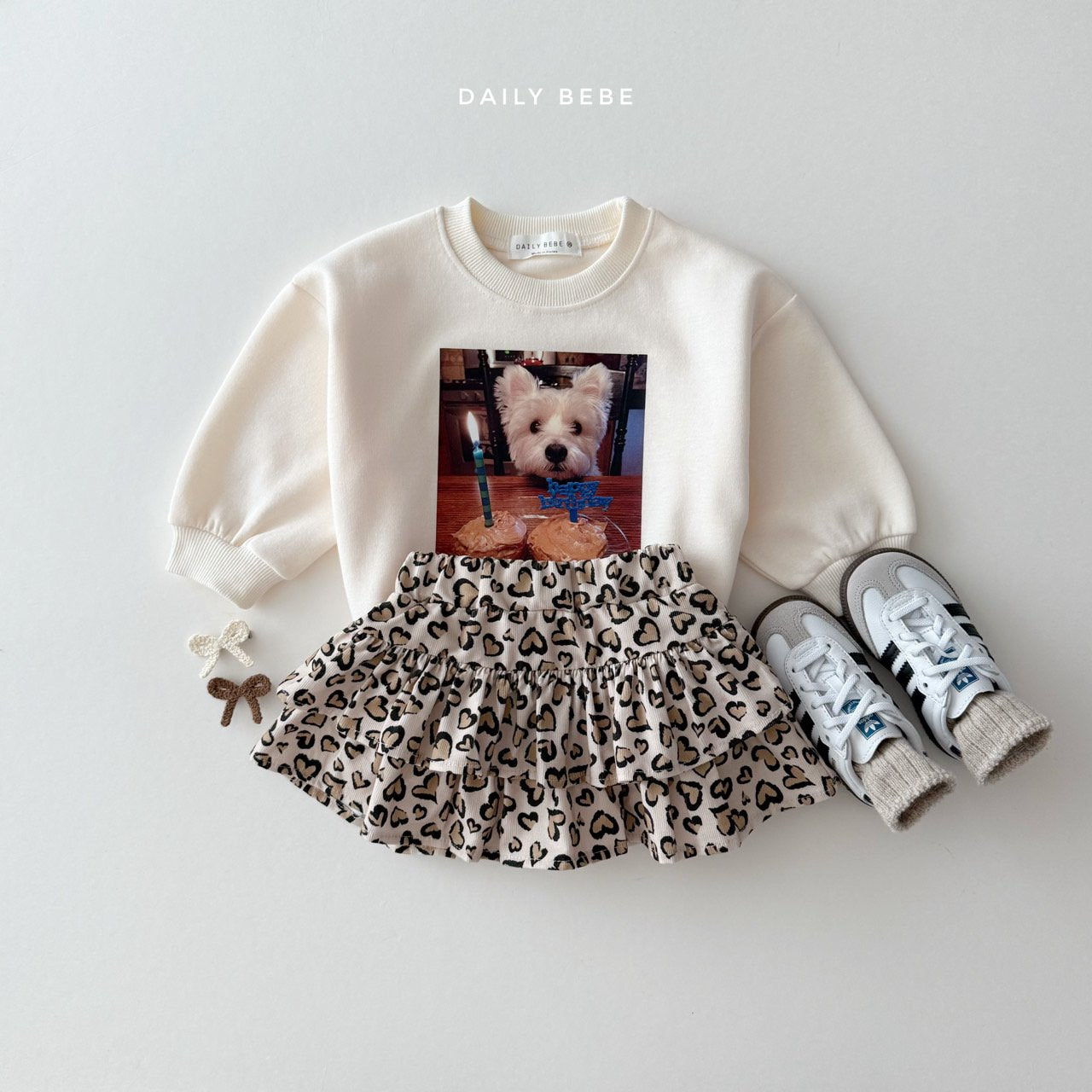 Happy Birthday Puppy Graphic Sweatshirt