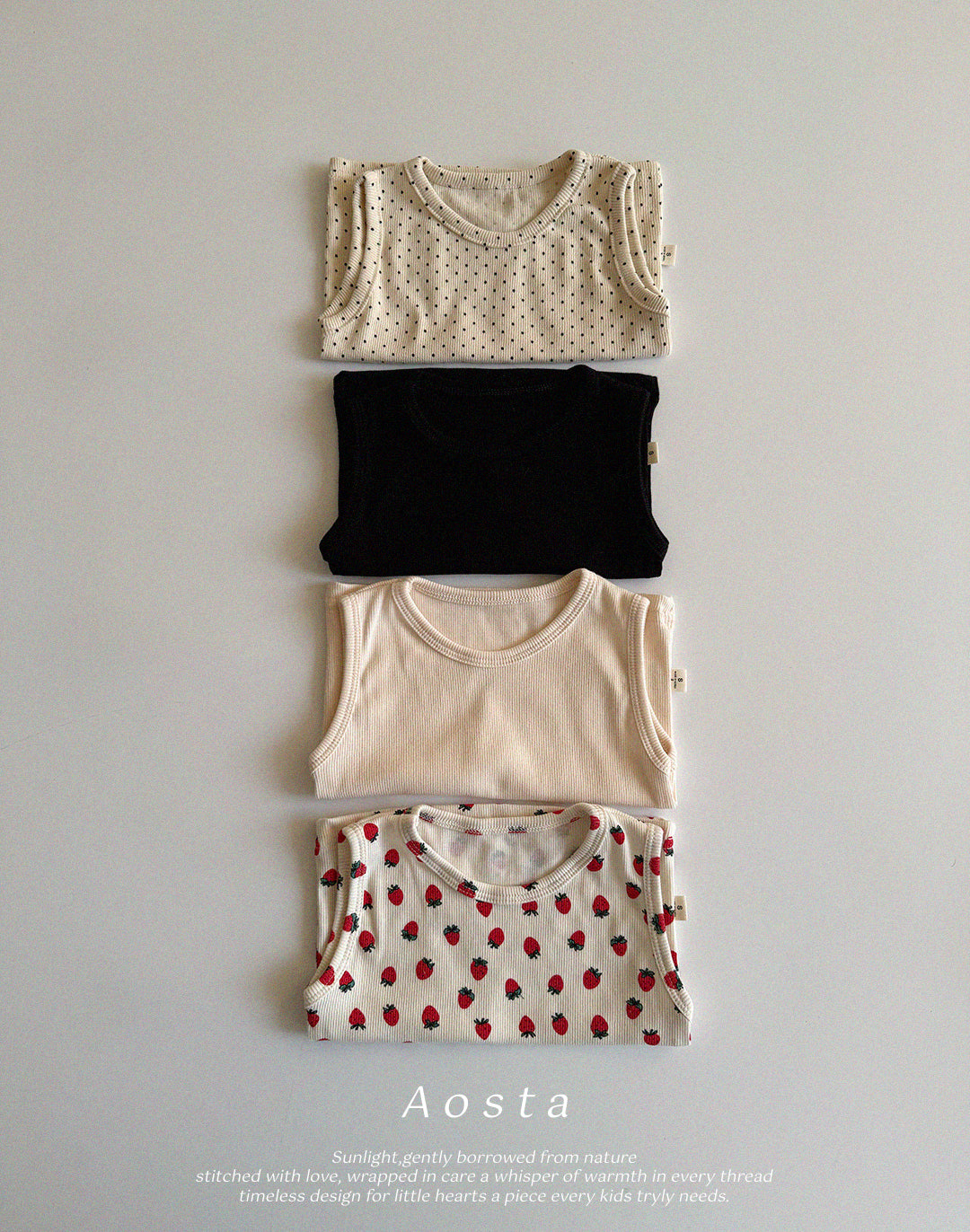 Ribbed Sleeveless T