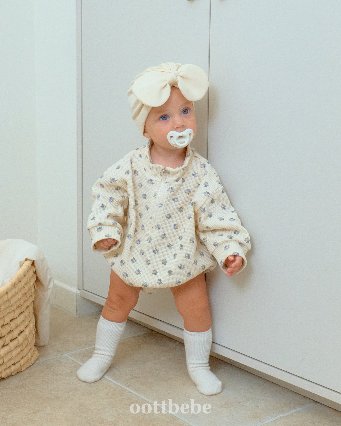 Sweet Waffle Anorak Romper