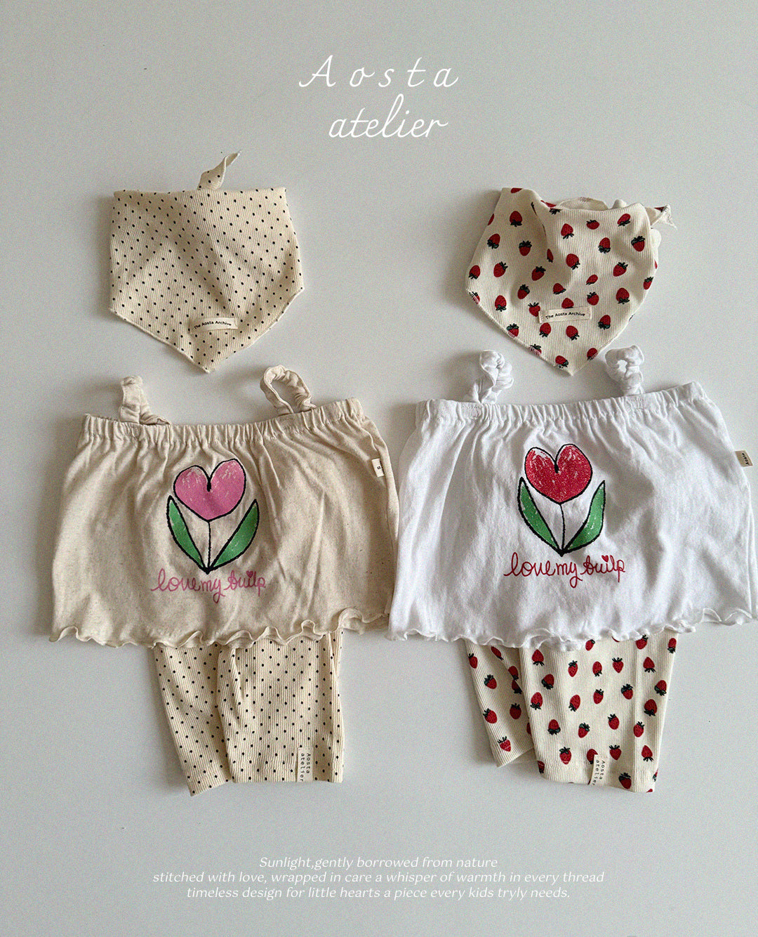 Linen Tulip Top