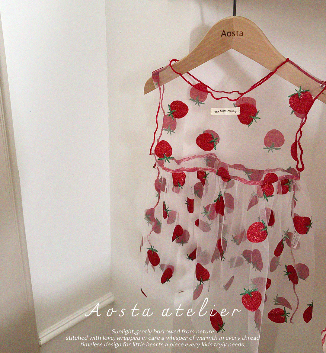 Lace Strawberry Dress